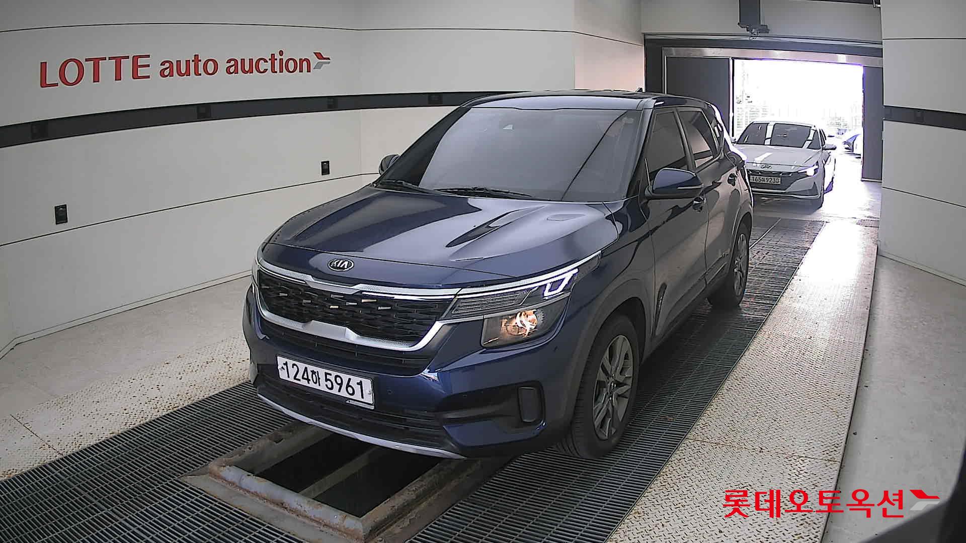 Kia Seltos 2022 Dark Ocean Blue из Кореи