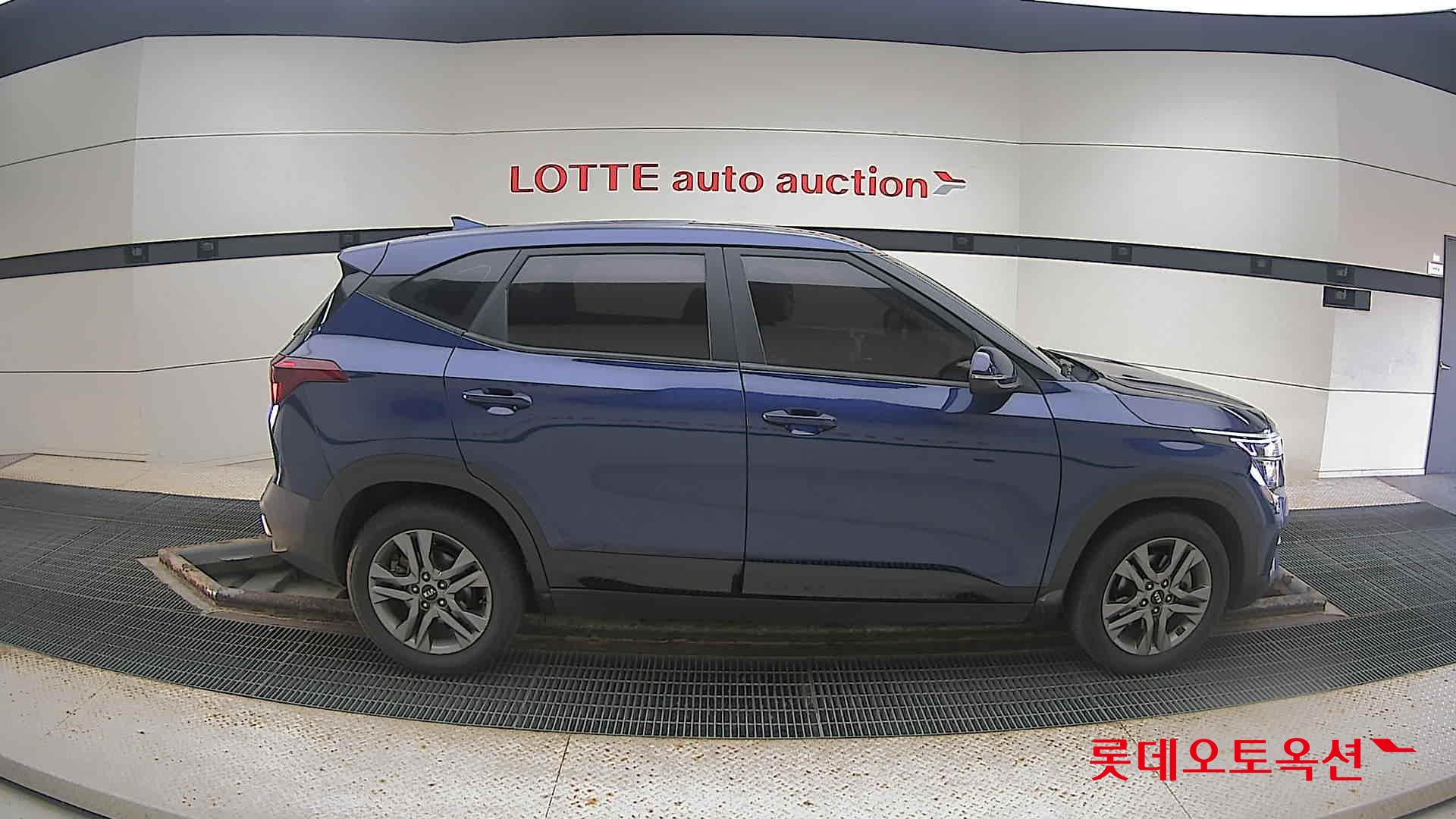 Kia Seltos 2022 Dark Ocean Blue из Кореи, фото 3