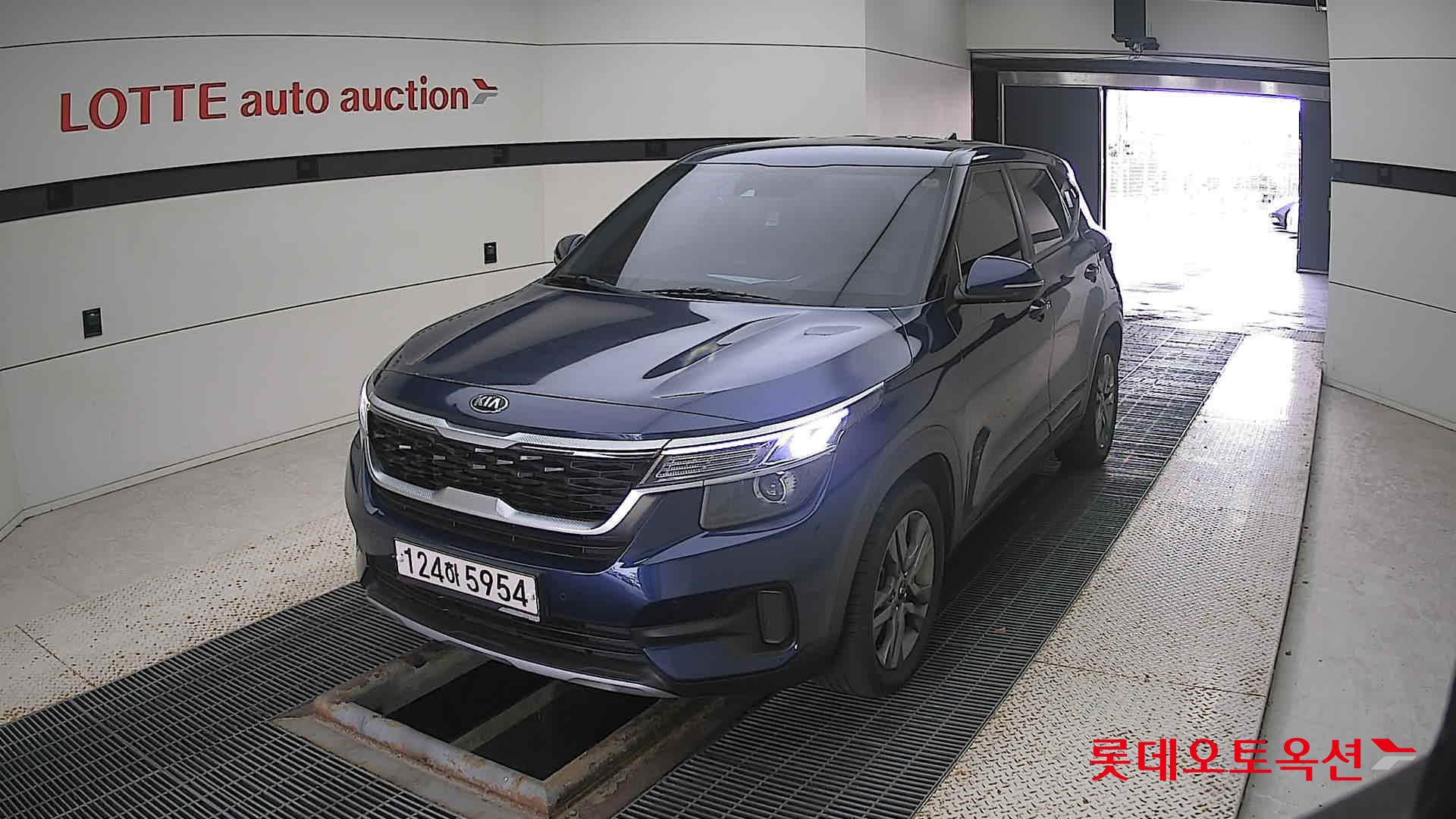 Kia Seltos 2022 Dark Ocean Blue из Кореи