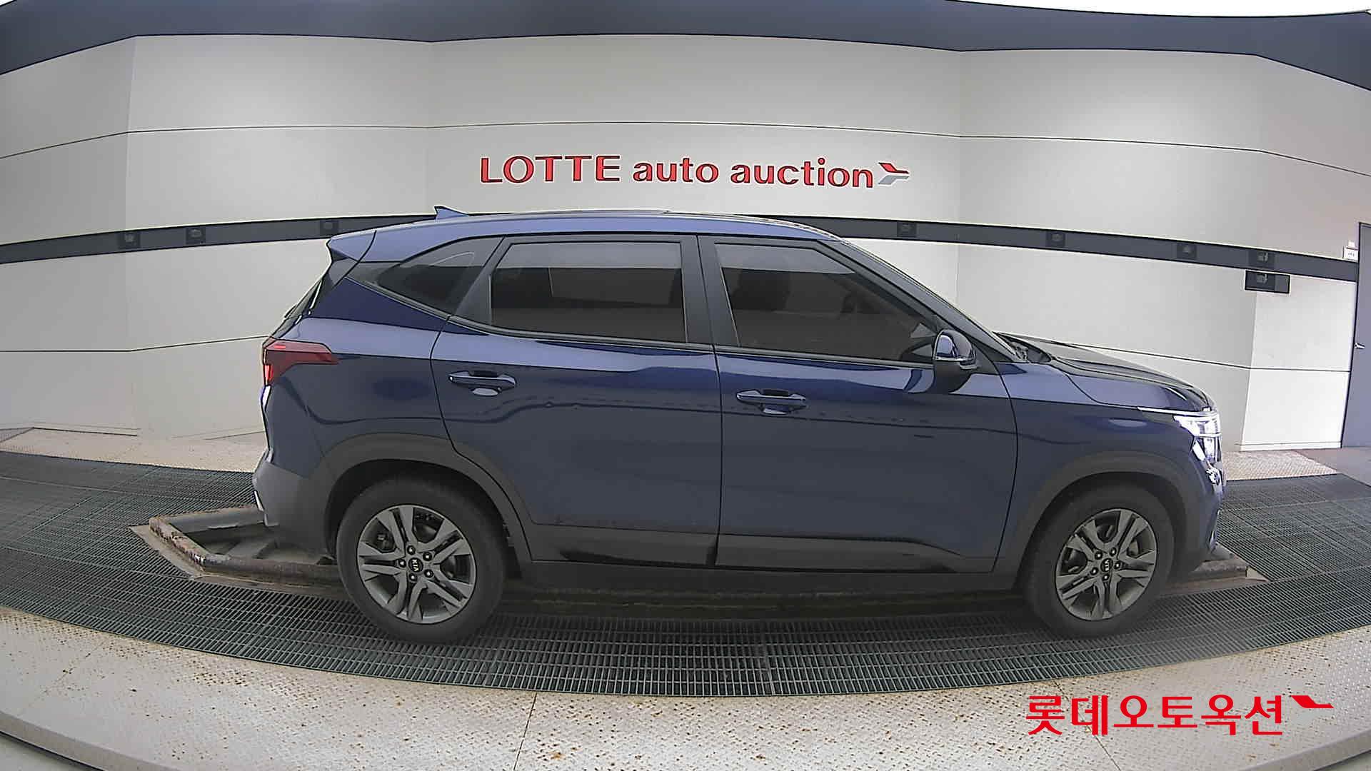 Kia Seltos 2022 Dark Ocean Blue из Кореи, фото 3