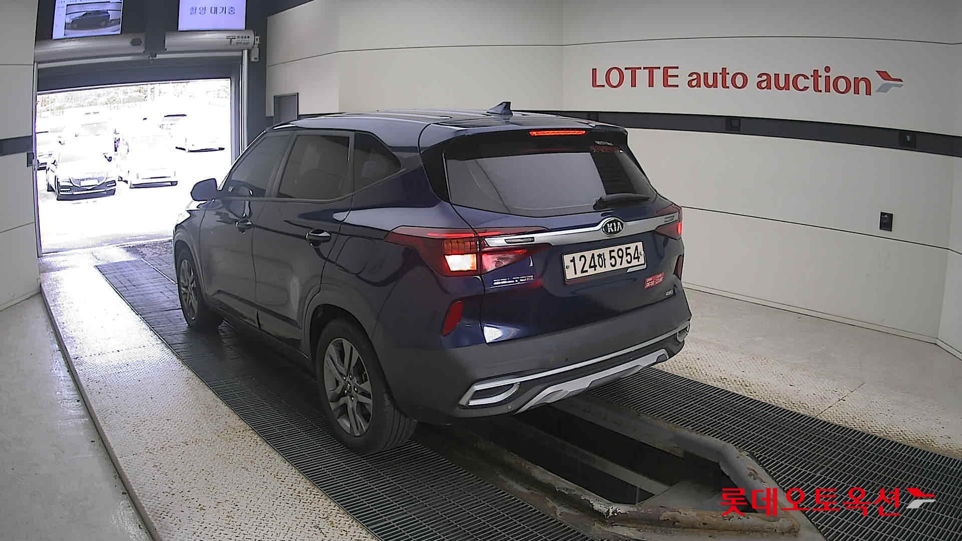 Kia Seltos 2022 Dark Ocean Blue из Кореи, фото 6