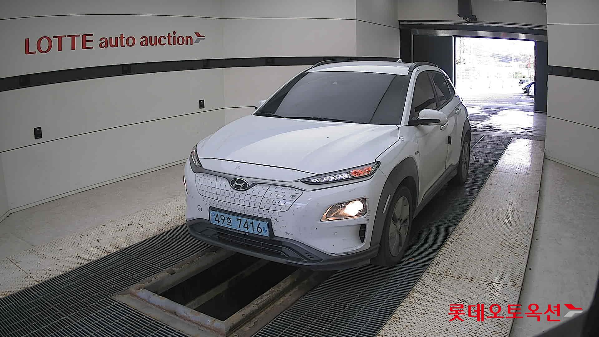 Hyundai KONA Electric 2020 Chokwhite из Кореи