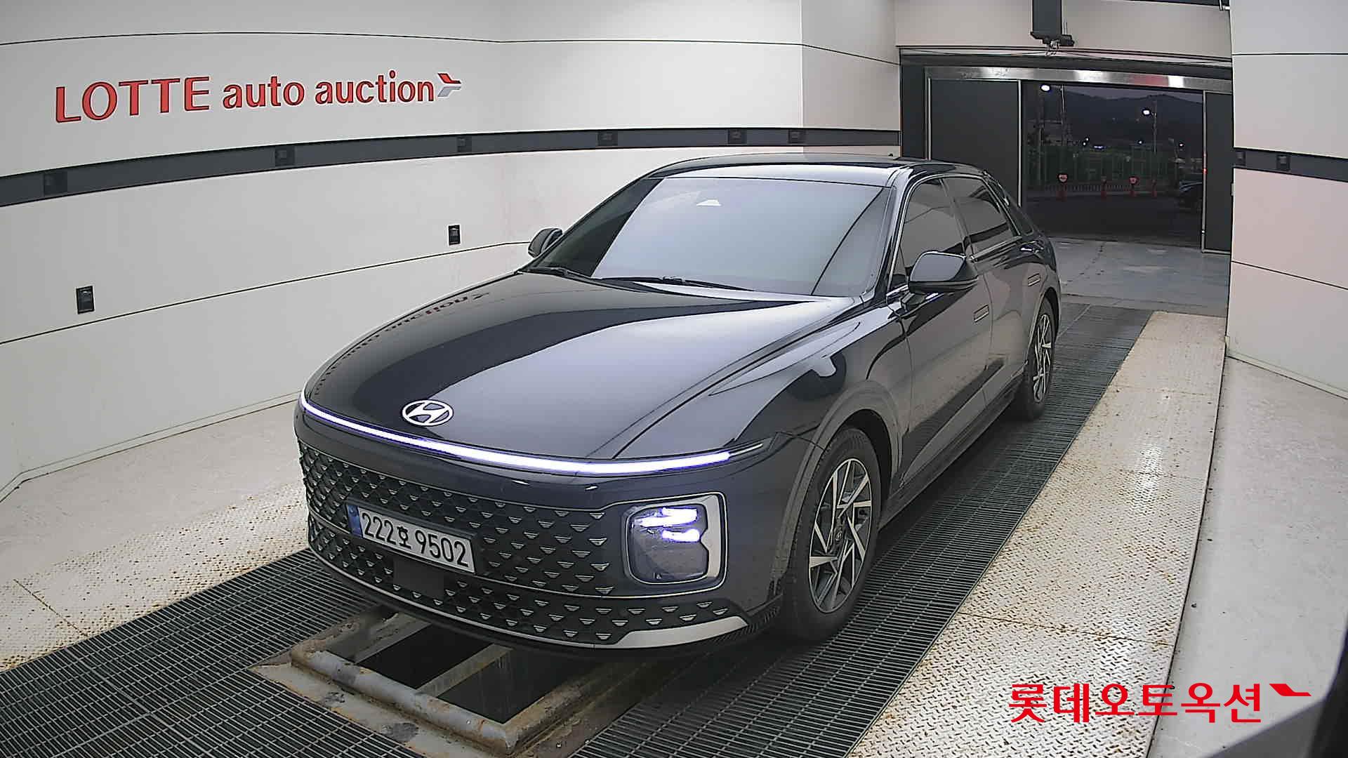 Hyundai Grandeur Hybrid 2024 Abyss Black Pearl из Кореи