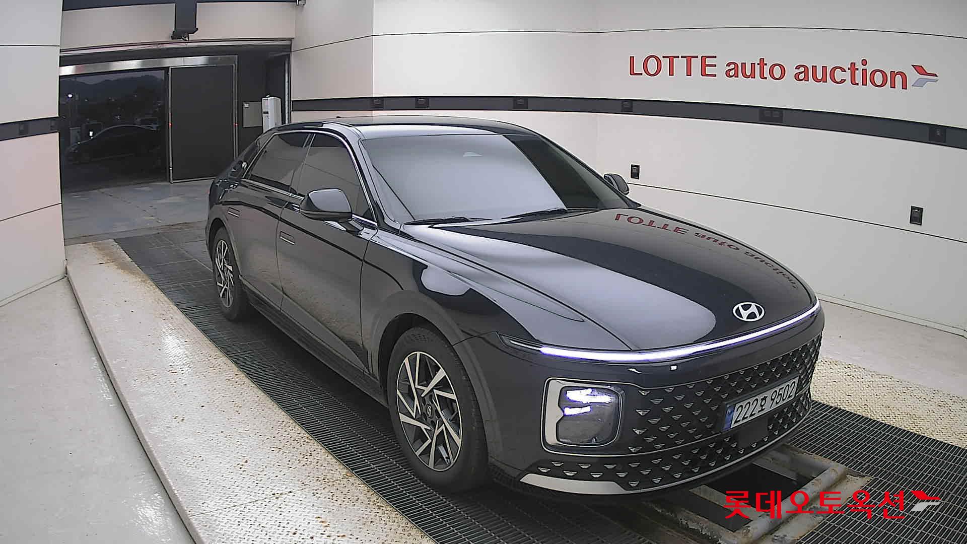 Hyundai Grandeur Hybrid 2024 Abyss Black Pearl из Кореи, фото 2