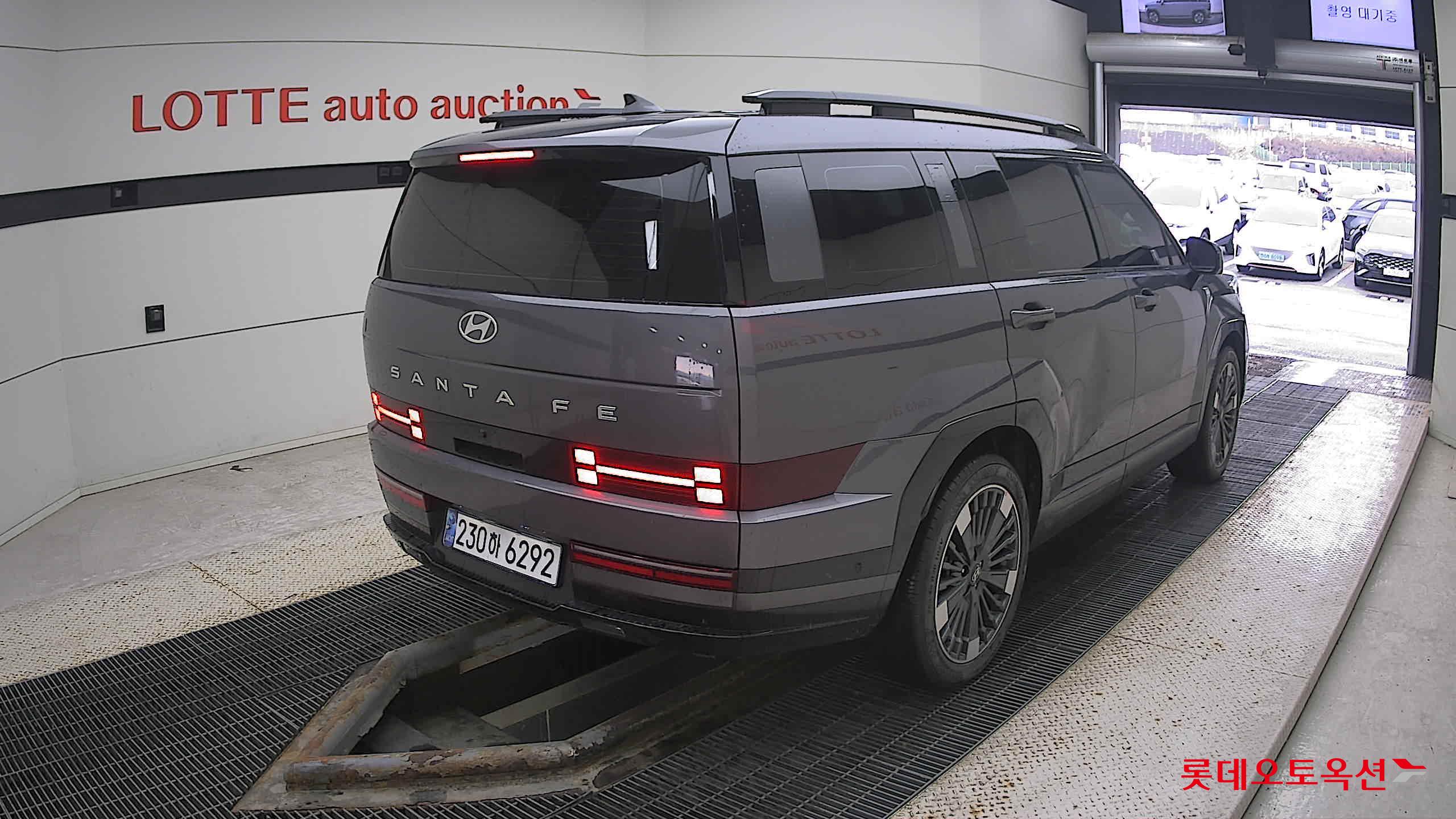 Hyundai Santa Fe Hybrid 2025 Magnetic Grey Metallic из Кореи, фото 4