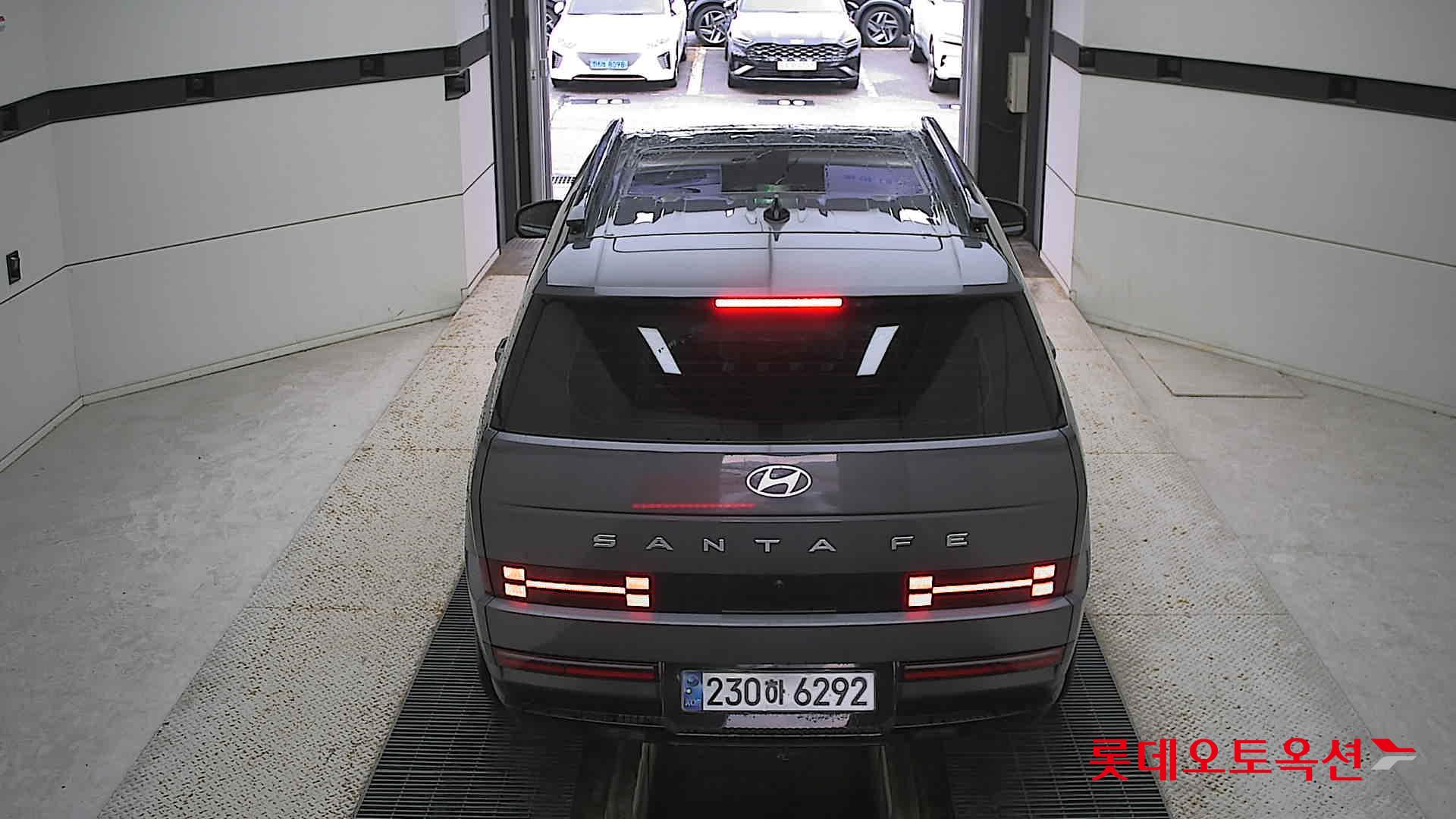 Hyundai Santa Fe Hybrid 2025 Magnetic Grey Metallic из Кореи, фото 5