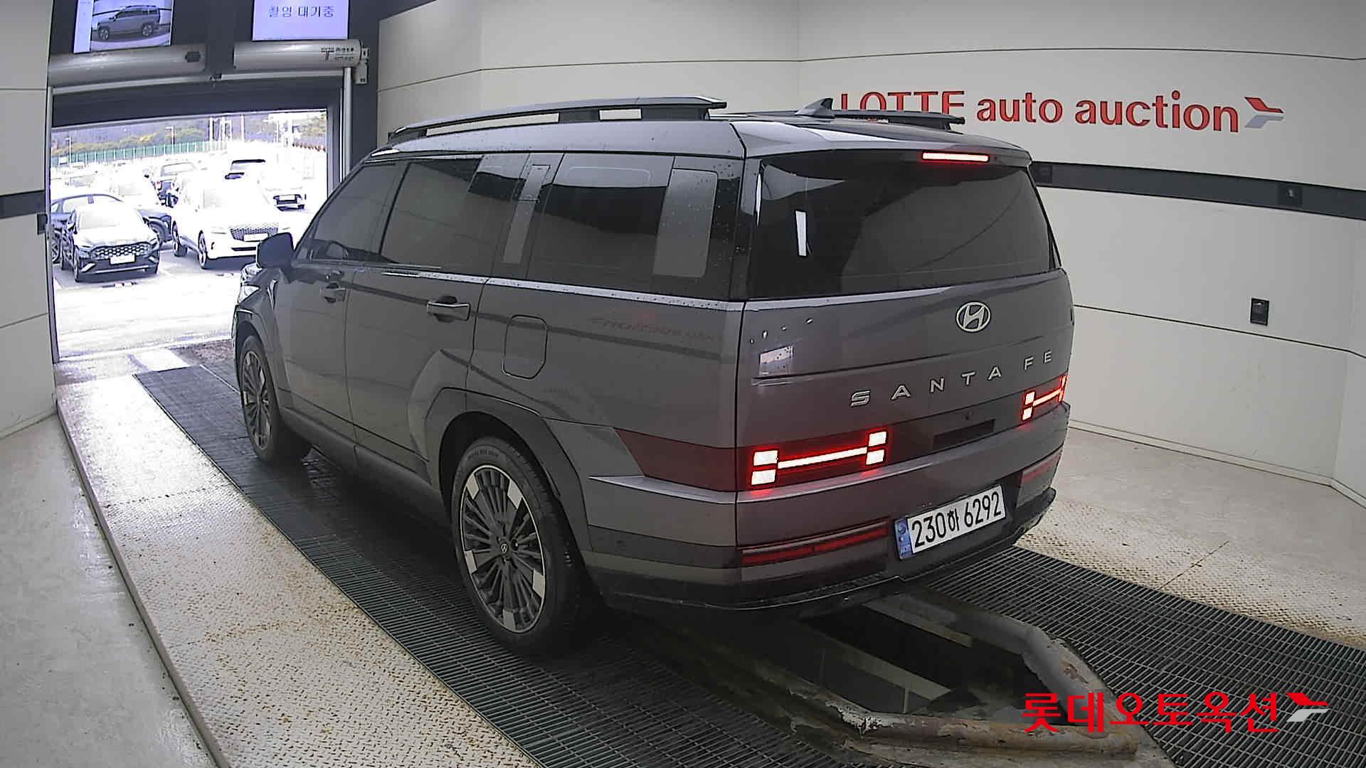 Hyundai Santa Fe Hybrid 2025 Magnetic Grey Metallic из Кореи, фото 6