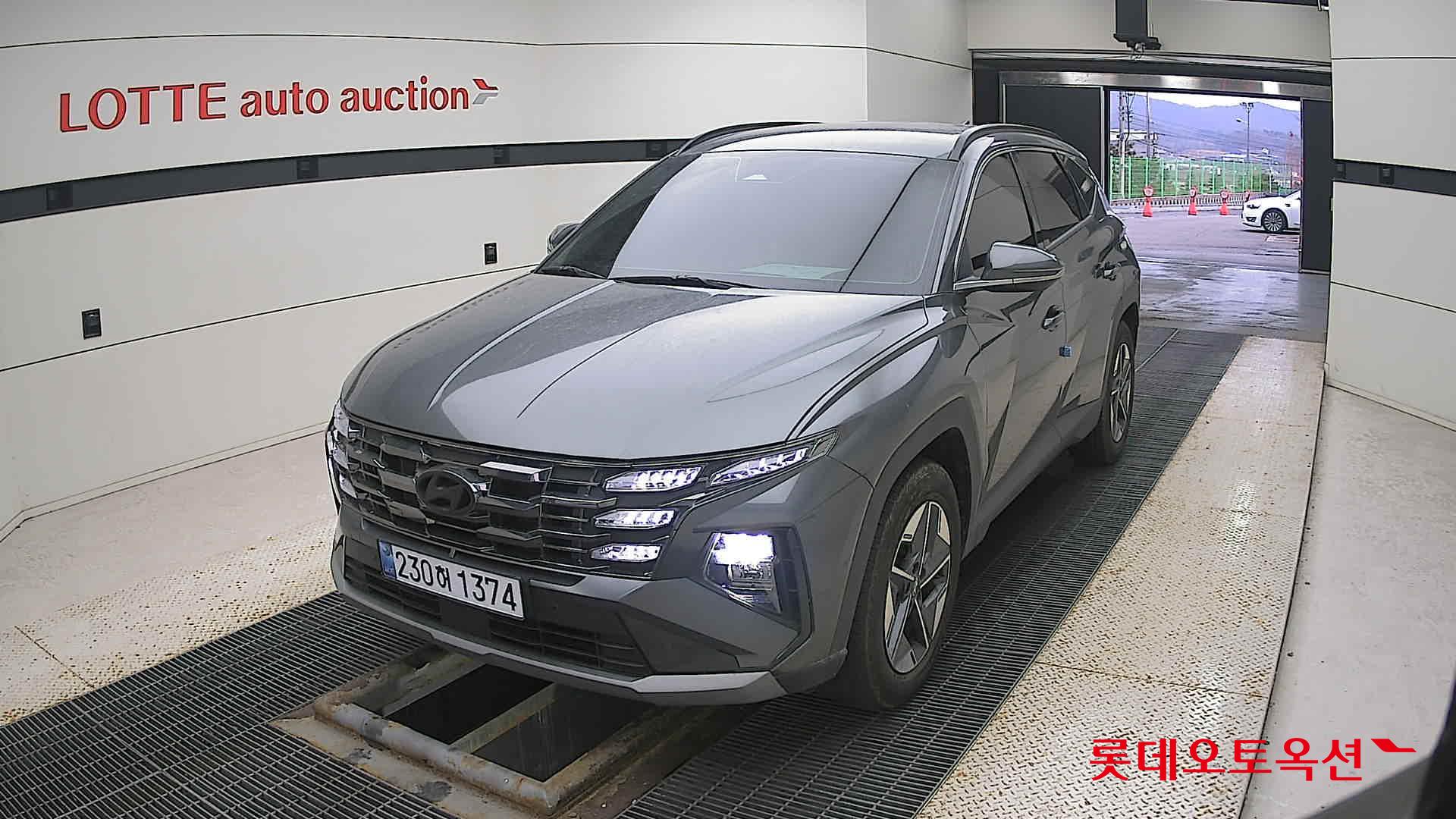 Hyundai Tucson Hybrid 2024 Amazon Grey Metallic из Кореи