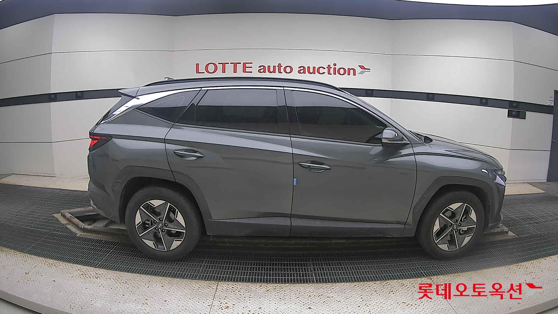 Hyundai Tucson Hybrid 2024 Amazon Grey Metallic из Кореи, фото 3