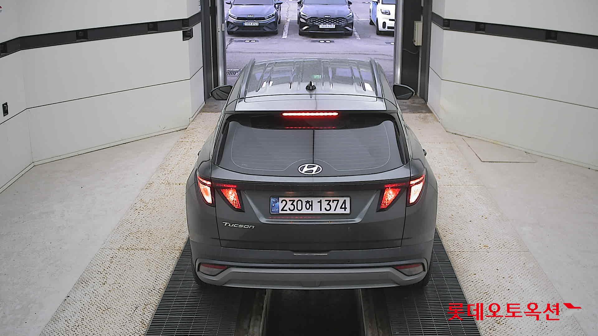 Hyundai Tucson Hybrid 2024 Amazon Grey Metallic из Кореи, фото 5