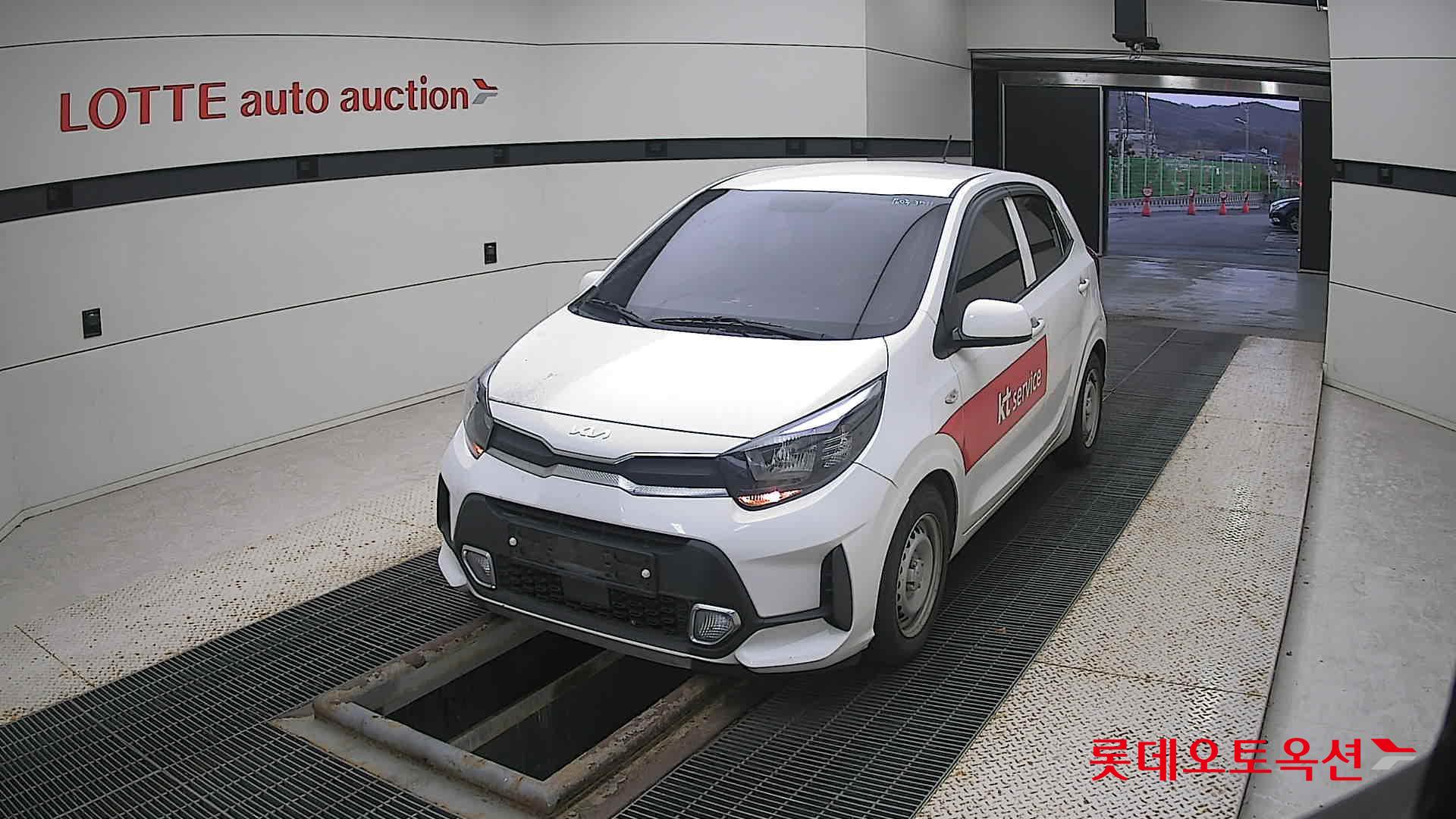 Kia Morning 2022 Clear White из Кореи