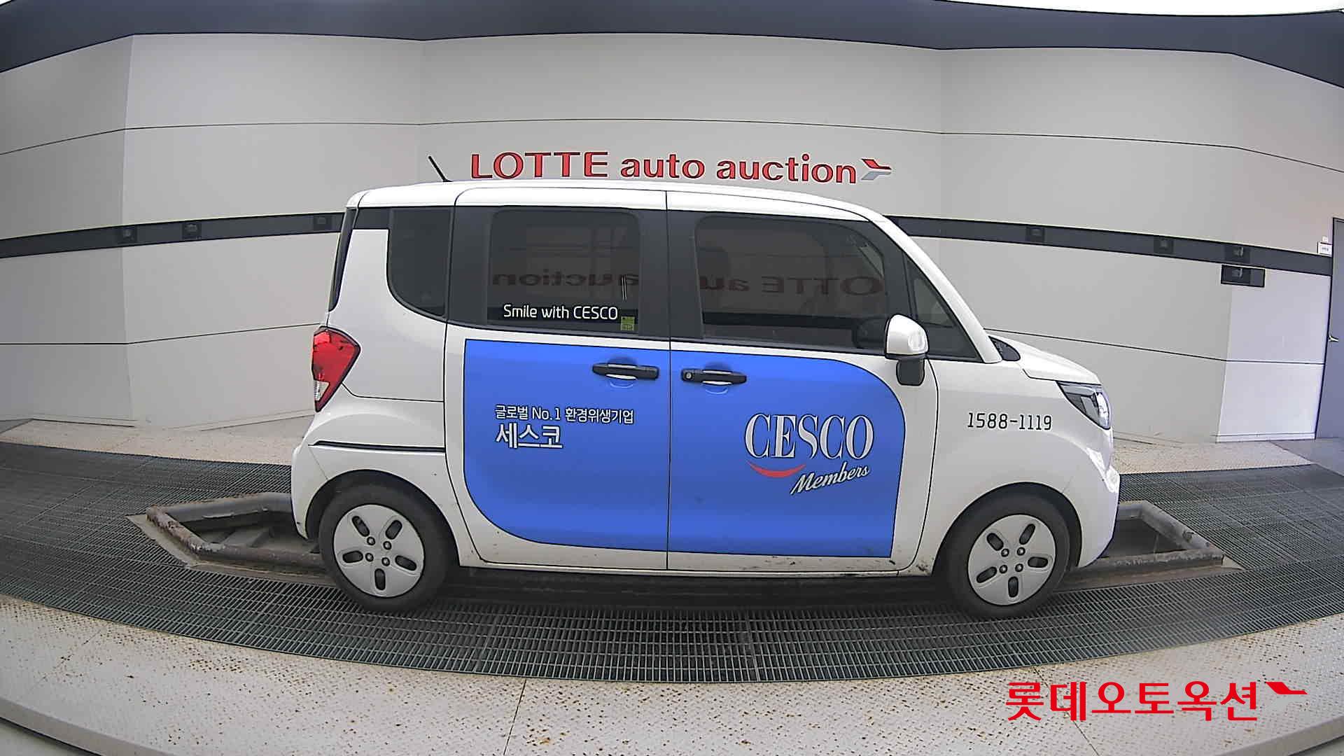 Kia Ray 2022 Clear White из Кореи, фото 3