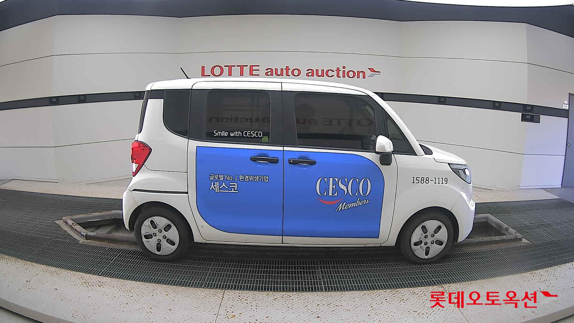 Kia Ray 2022 Clear White из Кореи, фото 3