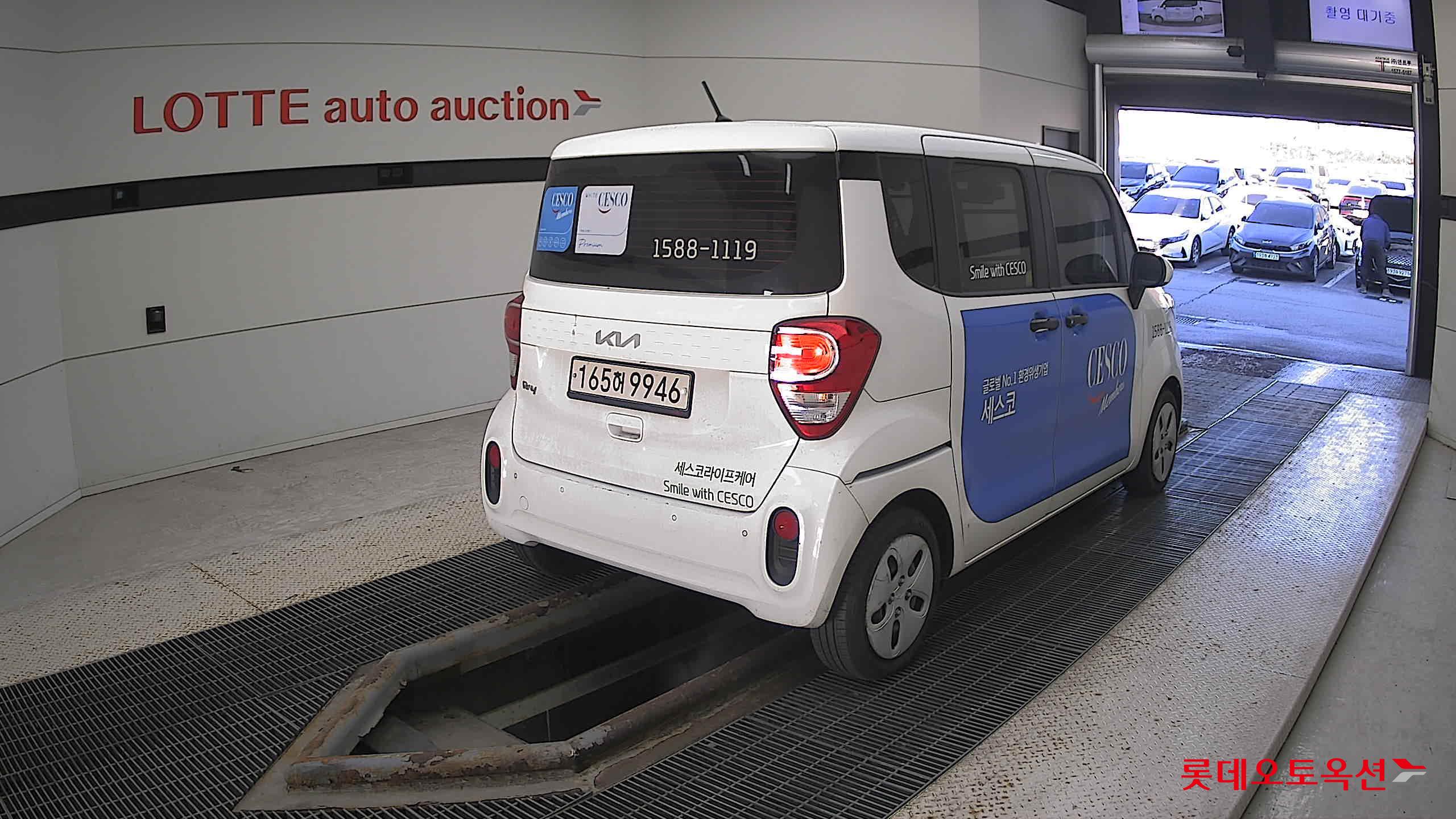 Kia Ray 2022 Clear White из Кореи, фото 4