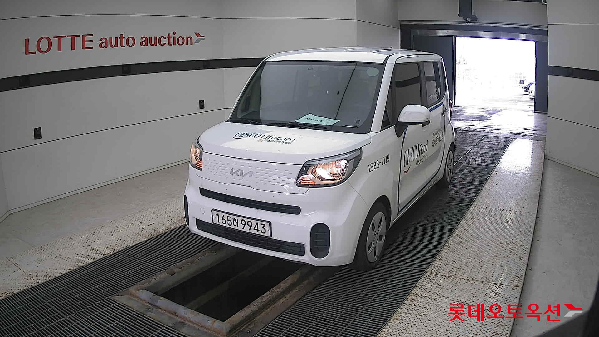 Kia Ray 2022 Clear White из Кореи