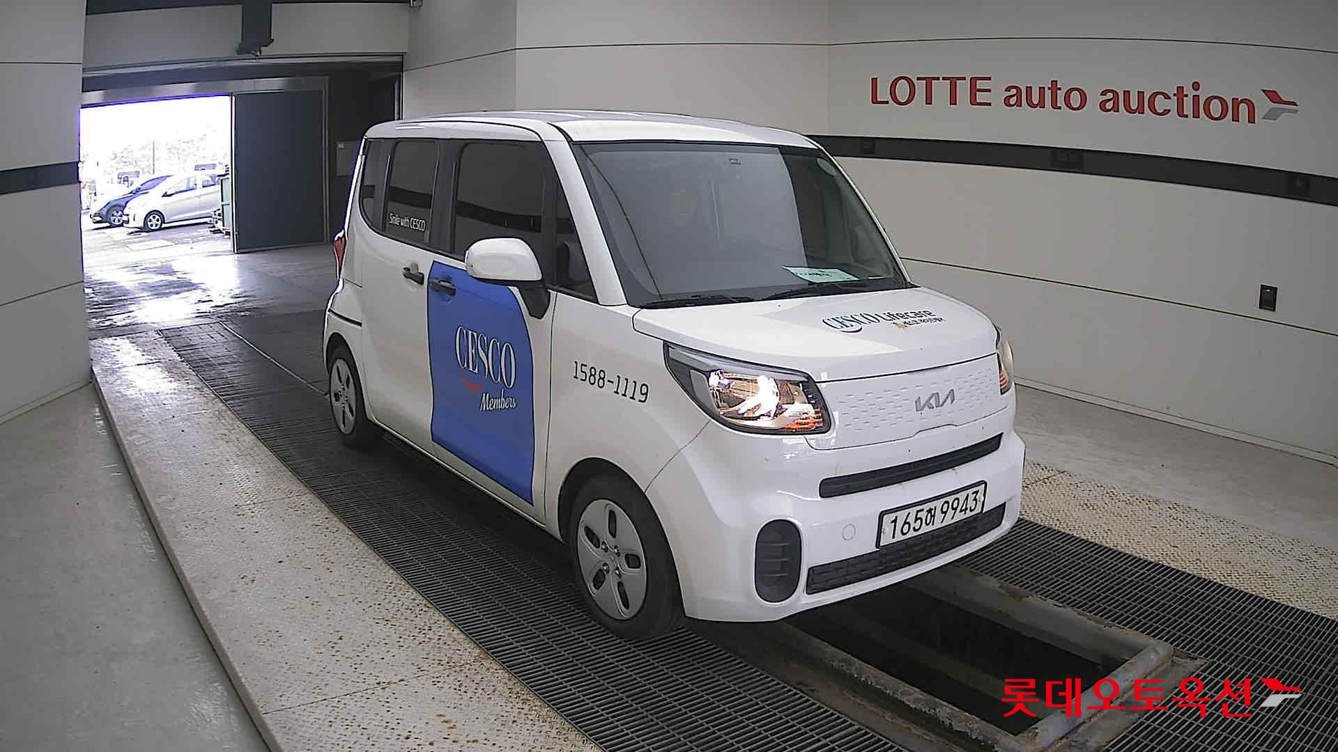 Kia Ray 2022 Clear White из Кореи, фото 2