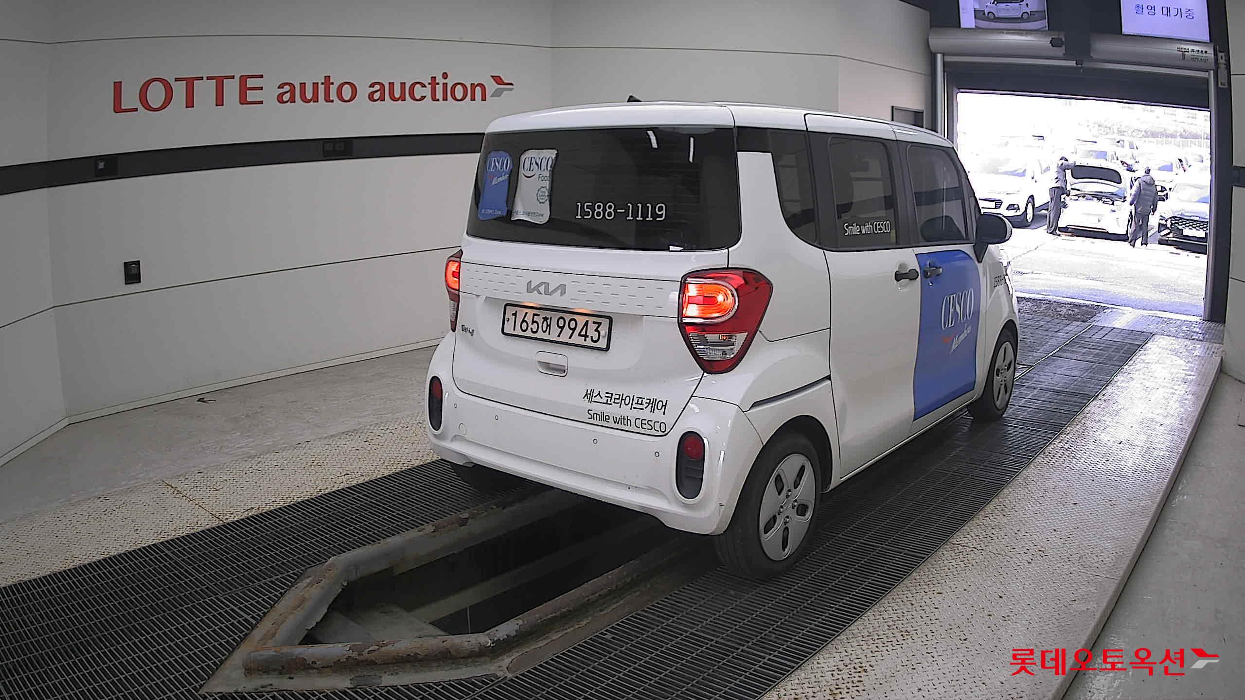 Kia Ray 2022 Clear White из Кореи, фото 4