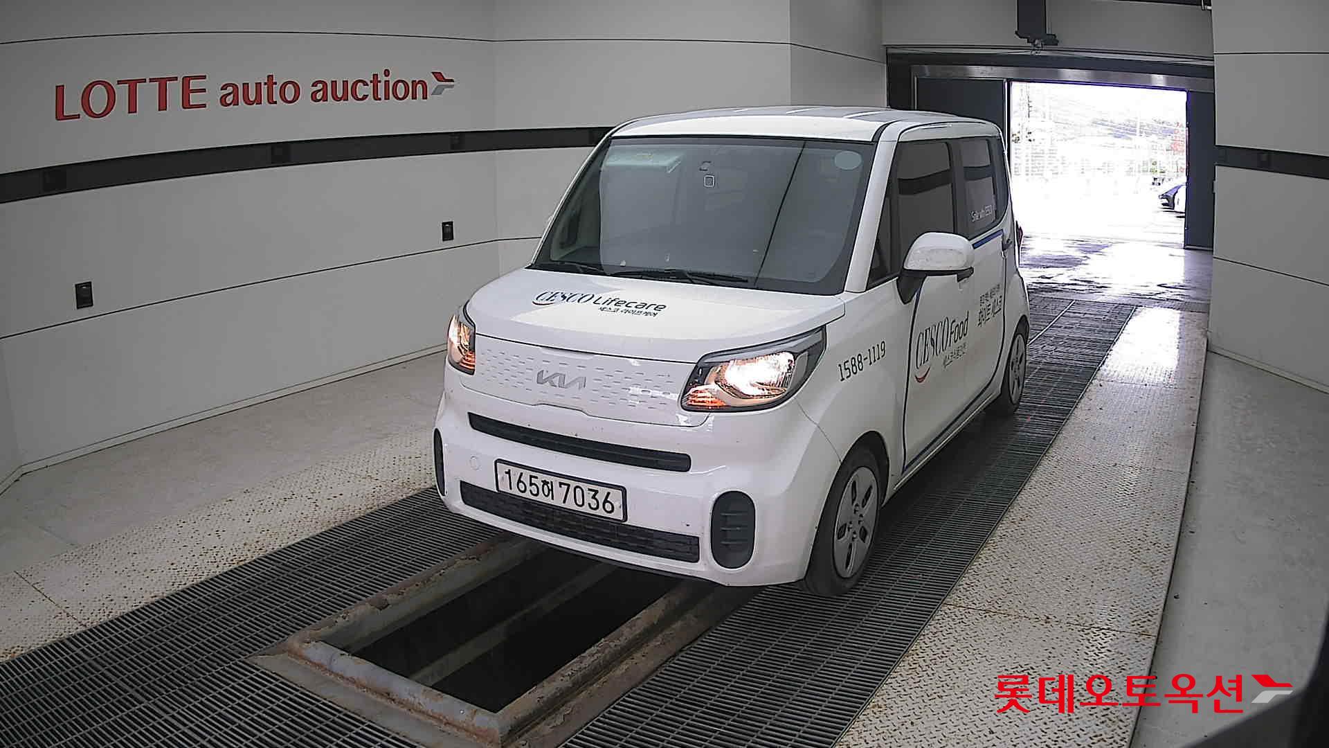 Kia Ray 2022 Clear White из Кореи