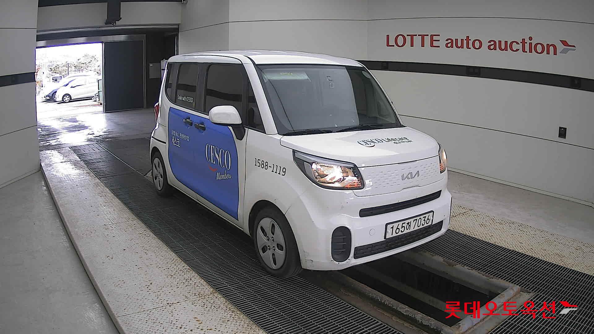 Kia Ray 2022 Clear White из Кореи, фото 2