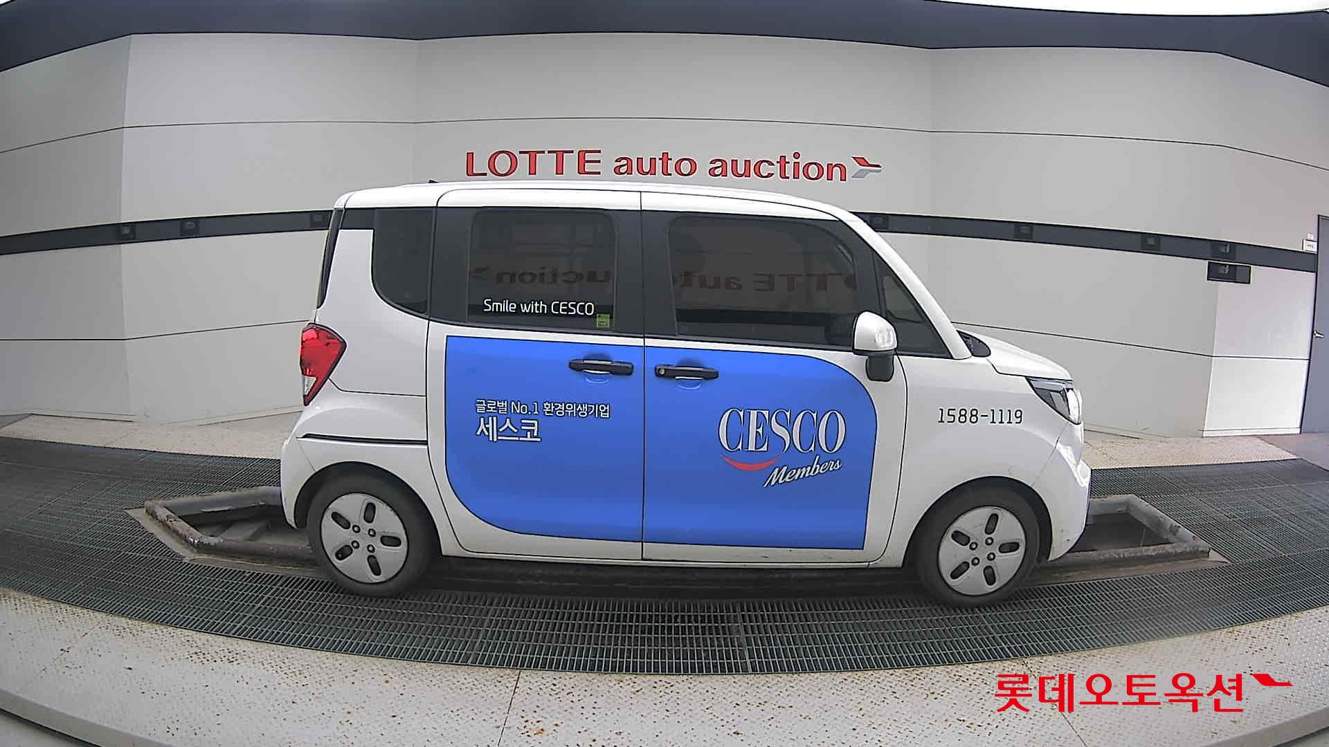 Kia Ray 2022 Clear White из Кореи, фото 3