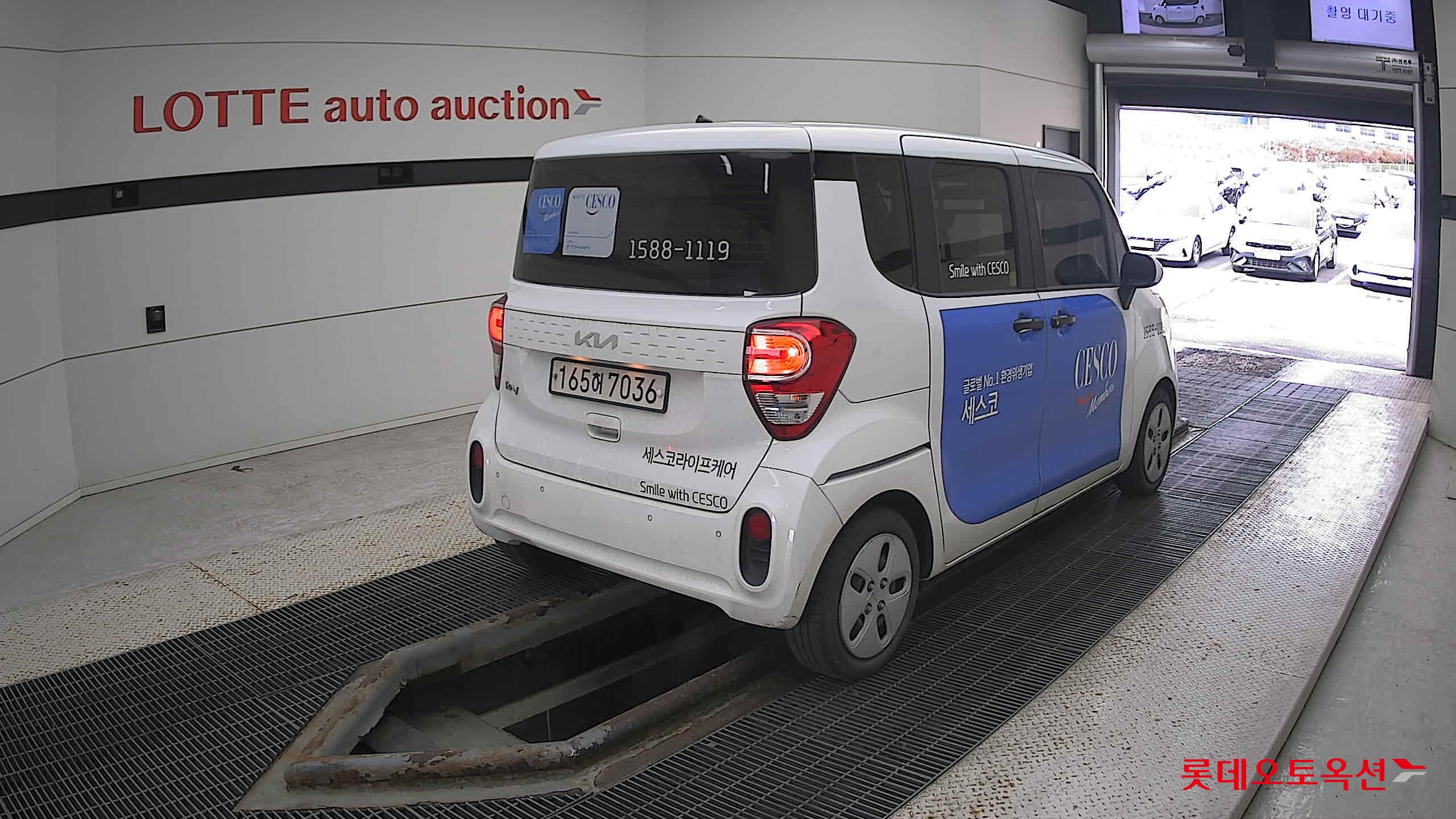 Kia Ray 2022 Clear White из Кореи, фото 4