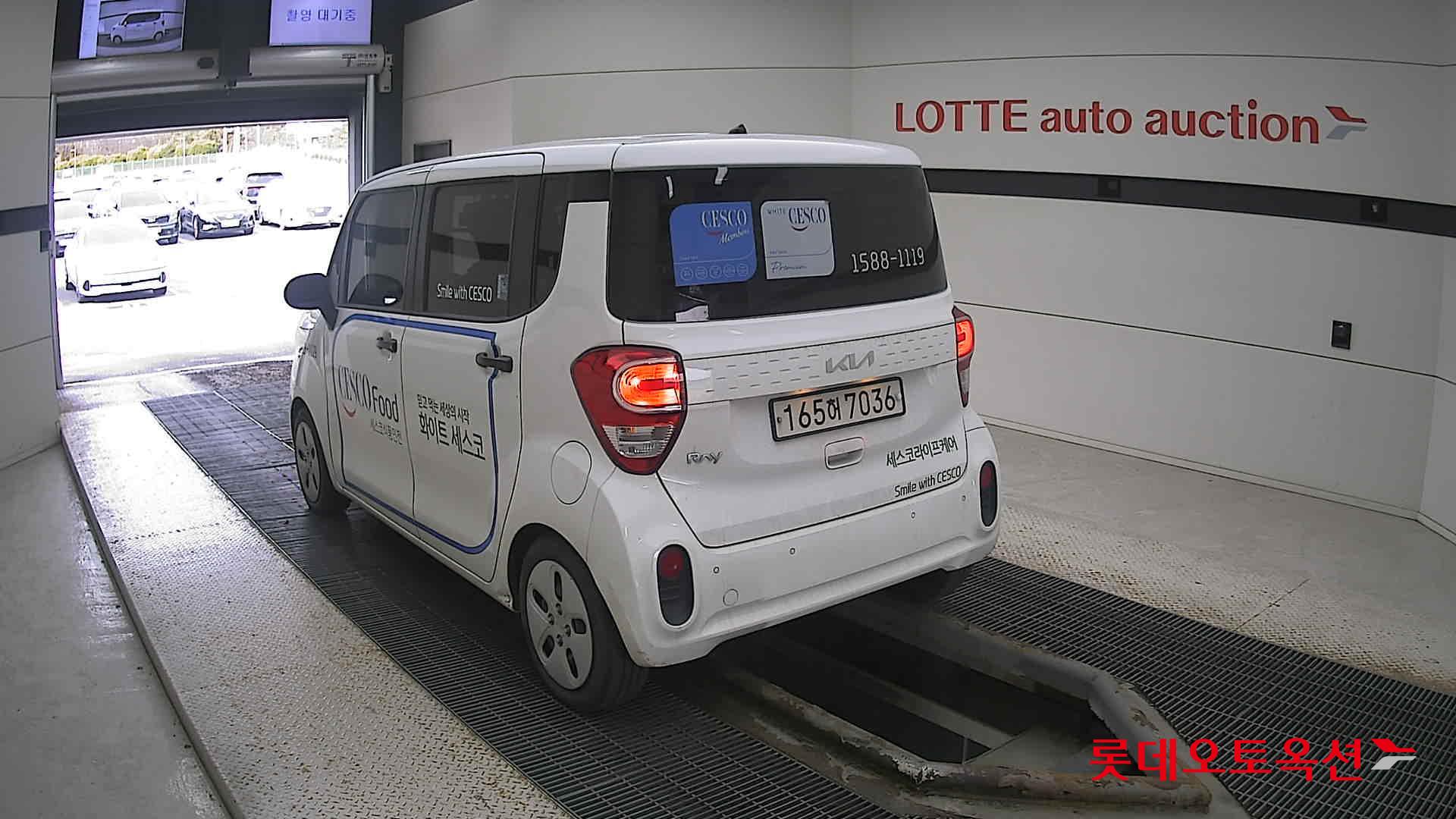 Kia Ray 2022 Clear White из Кореи, фото 6