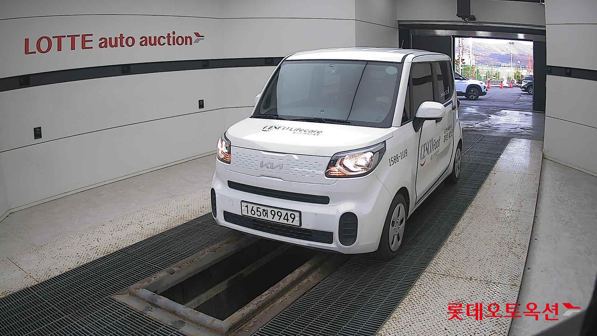 Kia Ray 2022 Clear White из Кореи