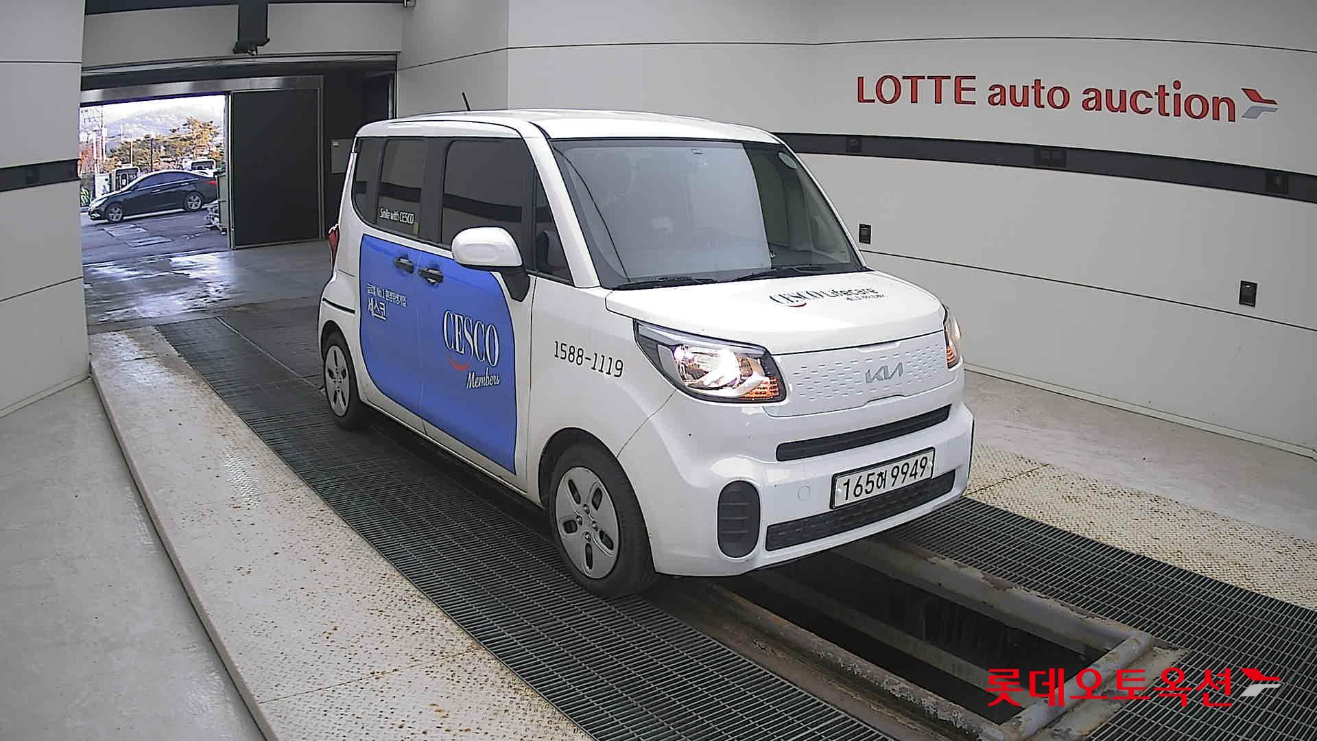 Kia Ray 2022 Clear White из Кореи, фото 2