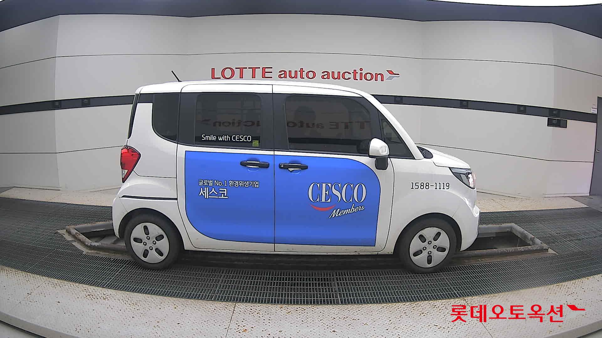 Kia Ray 2022 Clear White из Кореи, фото 3