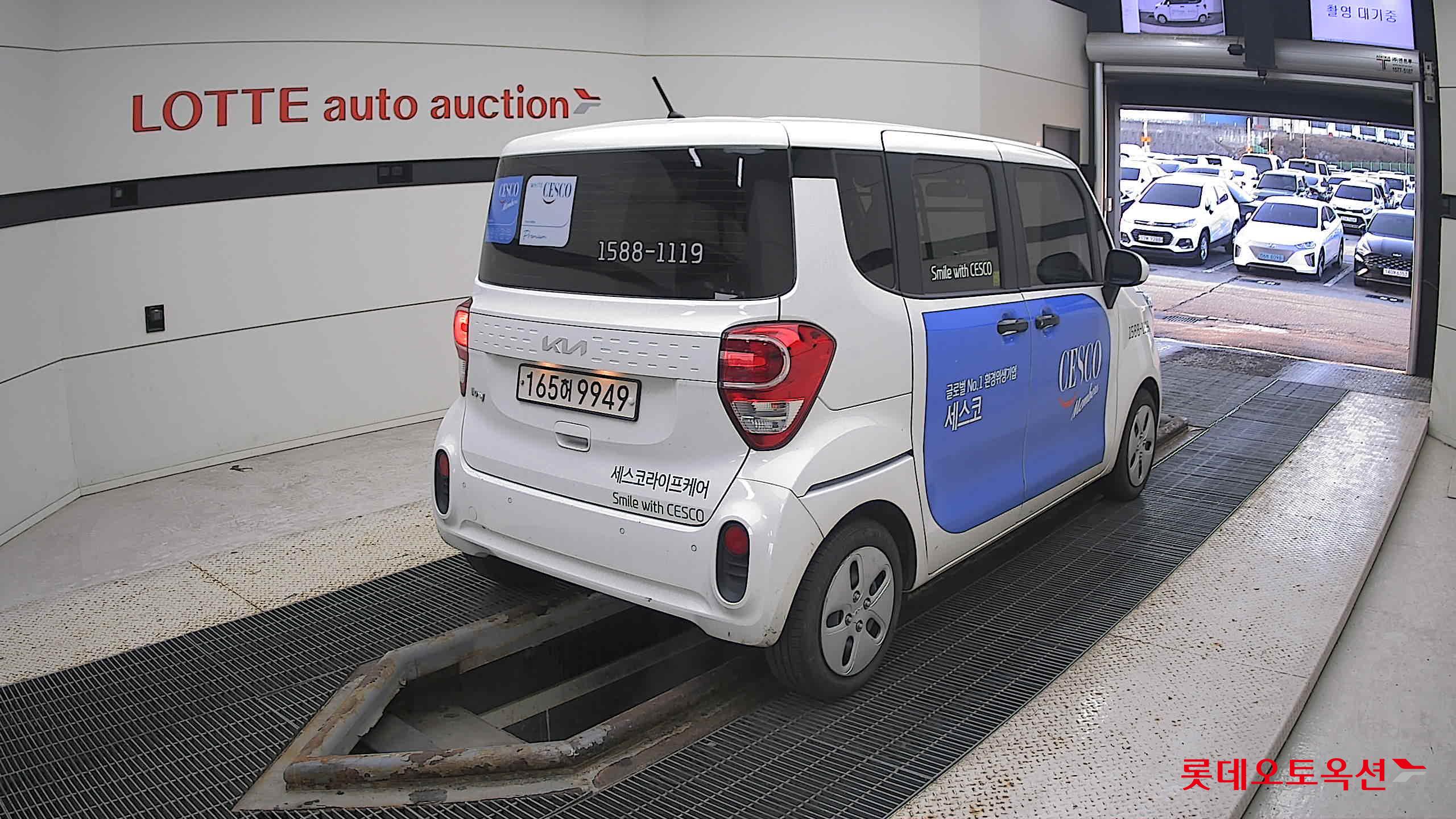 Kia Ray 2022 Clear White из Кореи, фото 4