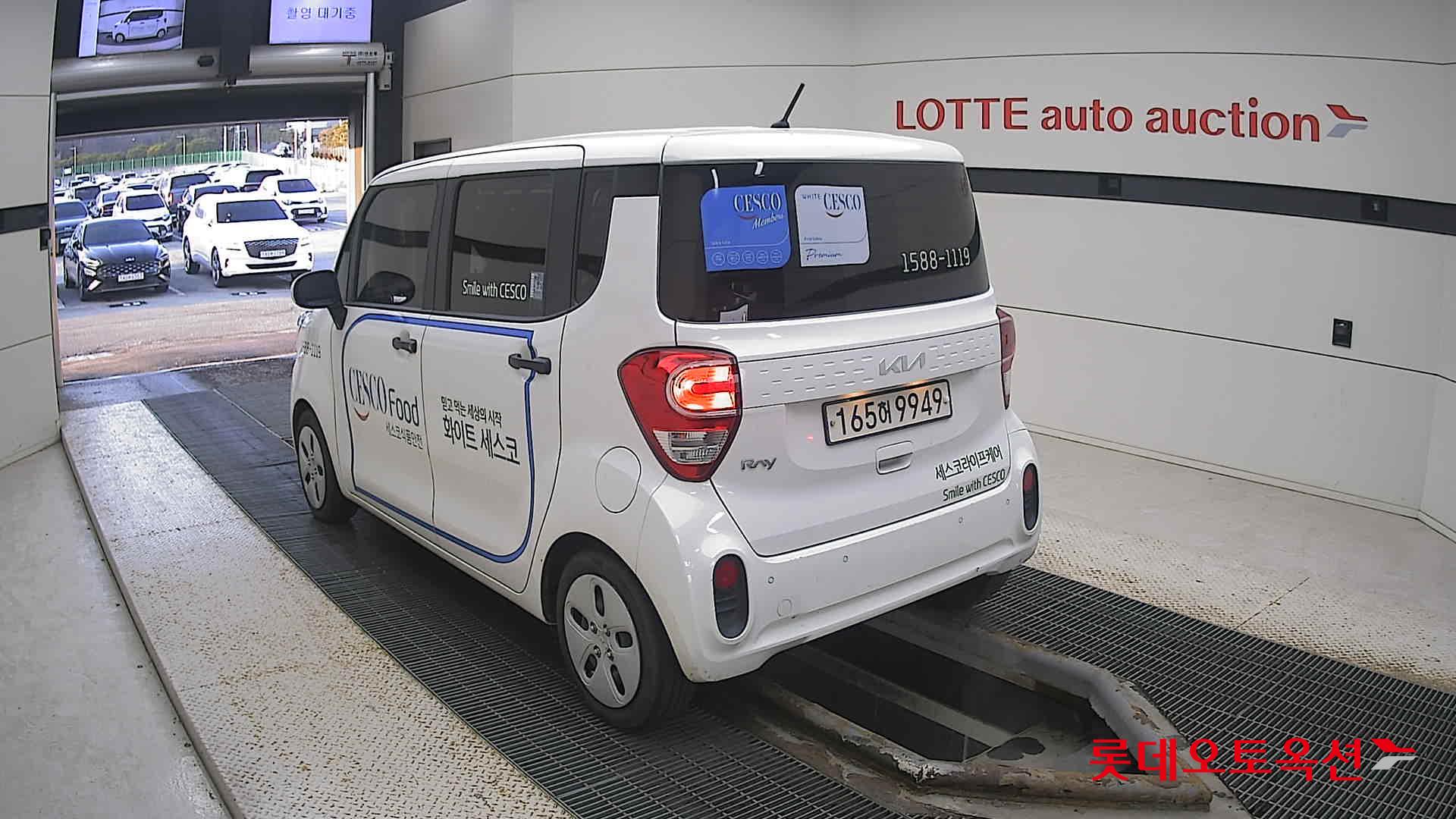 Kia Ray 2022 Clear White из Кореи, фото 6