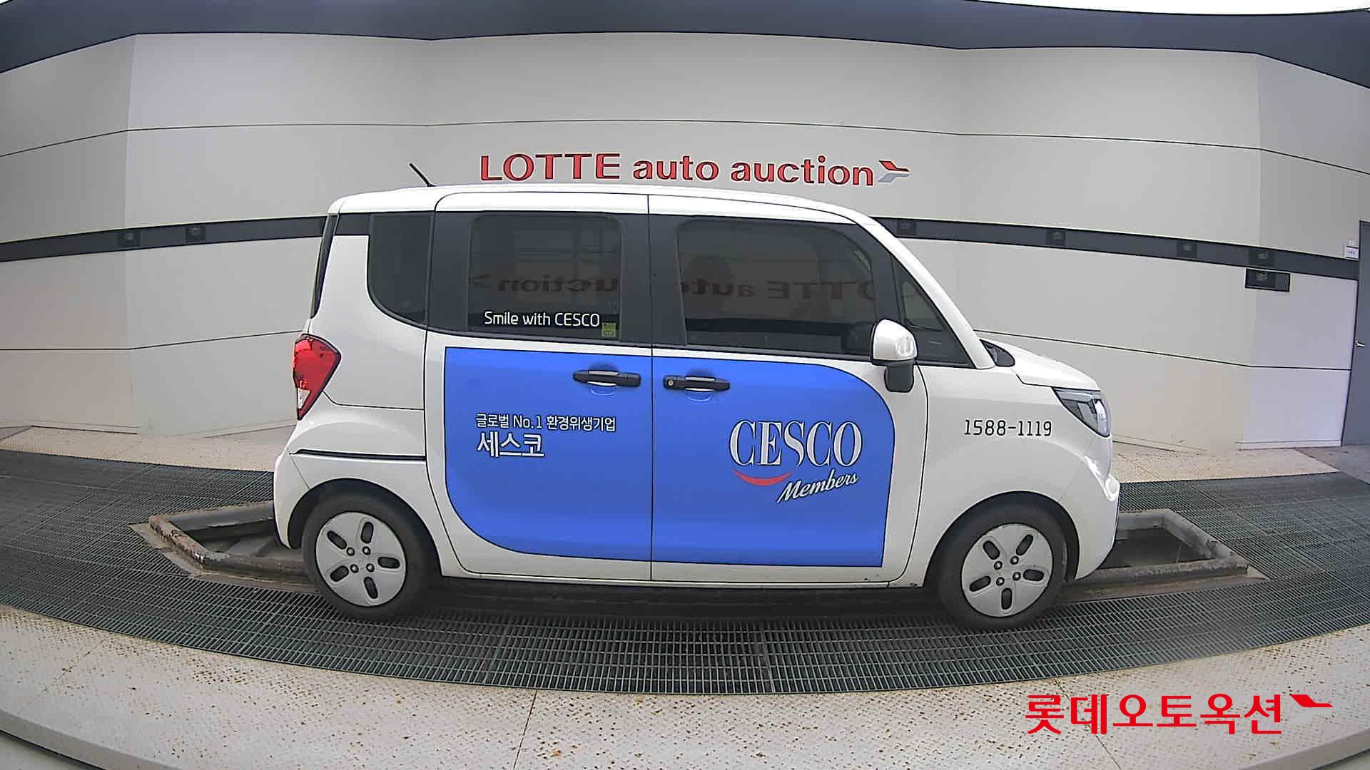 Kia Ray 2022 Clear White из Кореи, фото 3