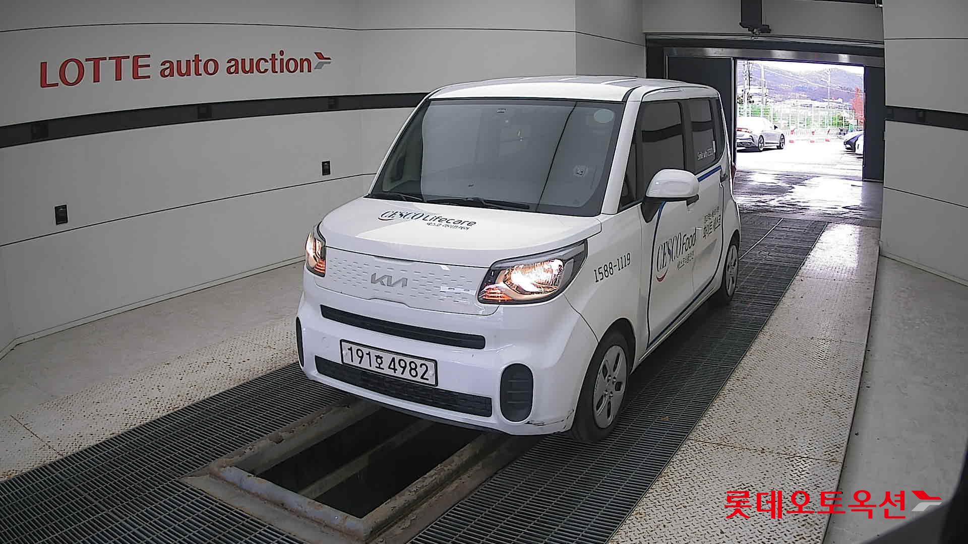 Kia Ray 2022 Clear White из Кореи