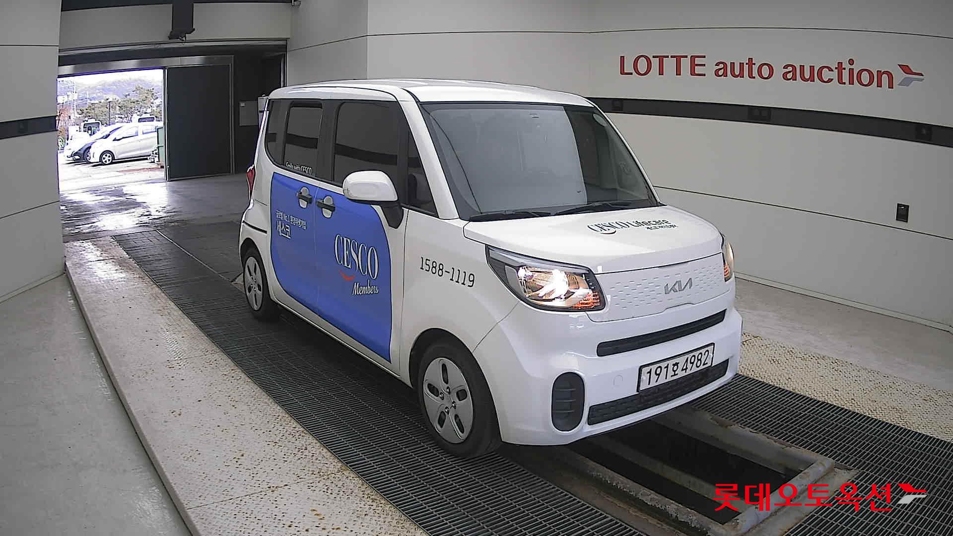 Kia Ray 2022 Clear White из Кореи, фото 2