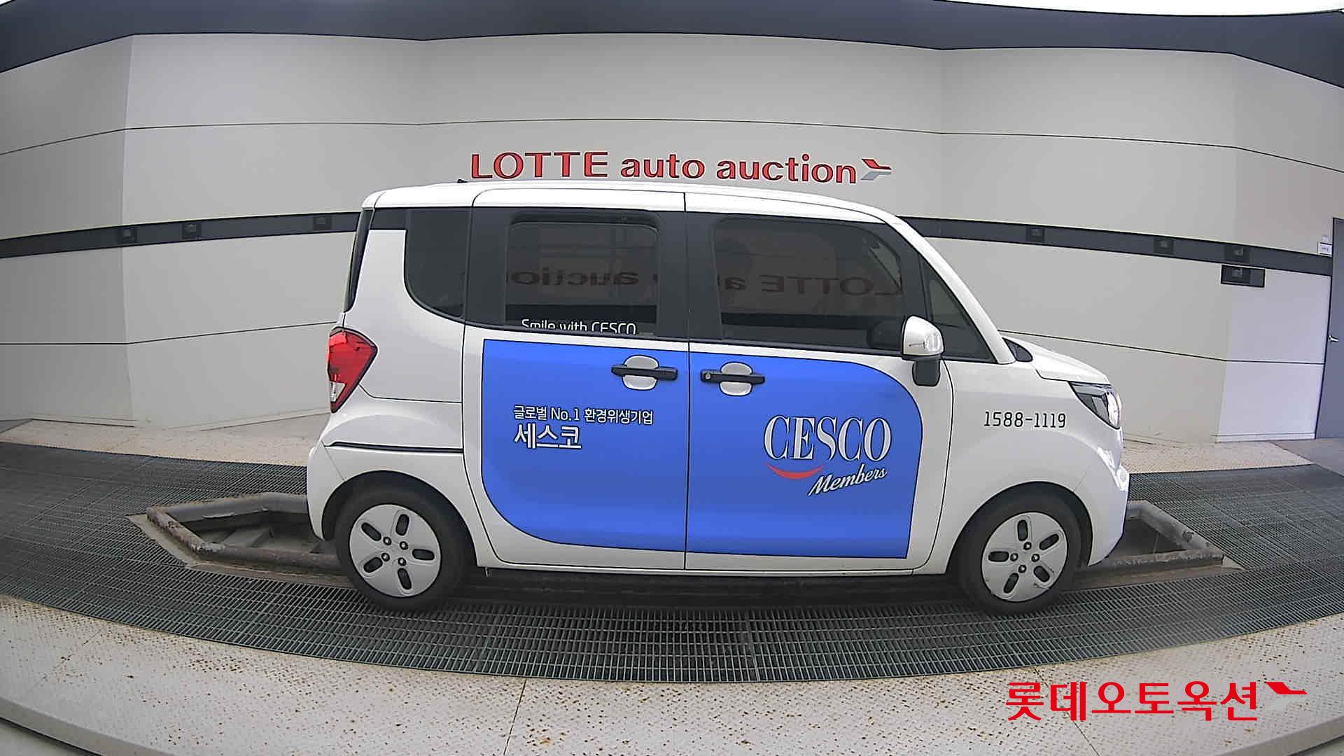 Kia Ray 2022 Clear White из Кореи, фото 3