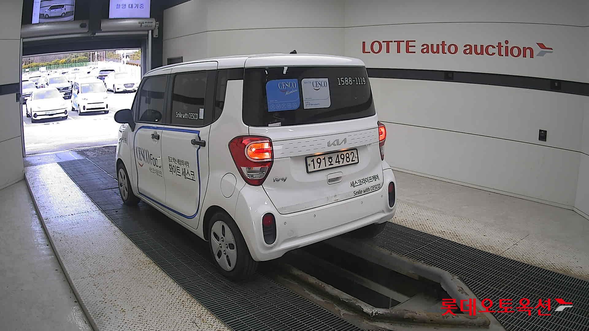 Kia Ray 2022 Clear White из Кореи, фото 6