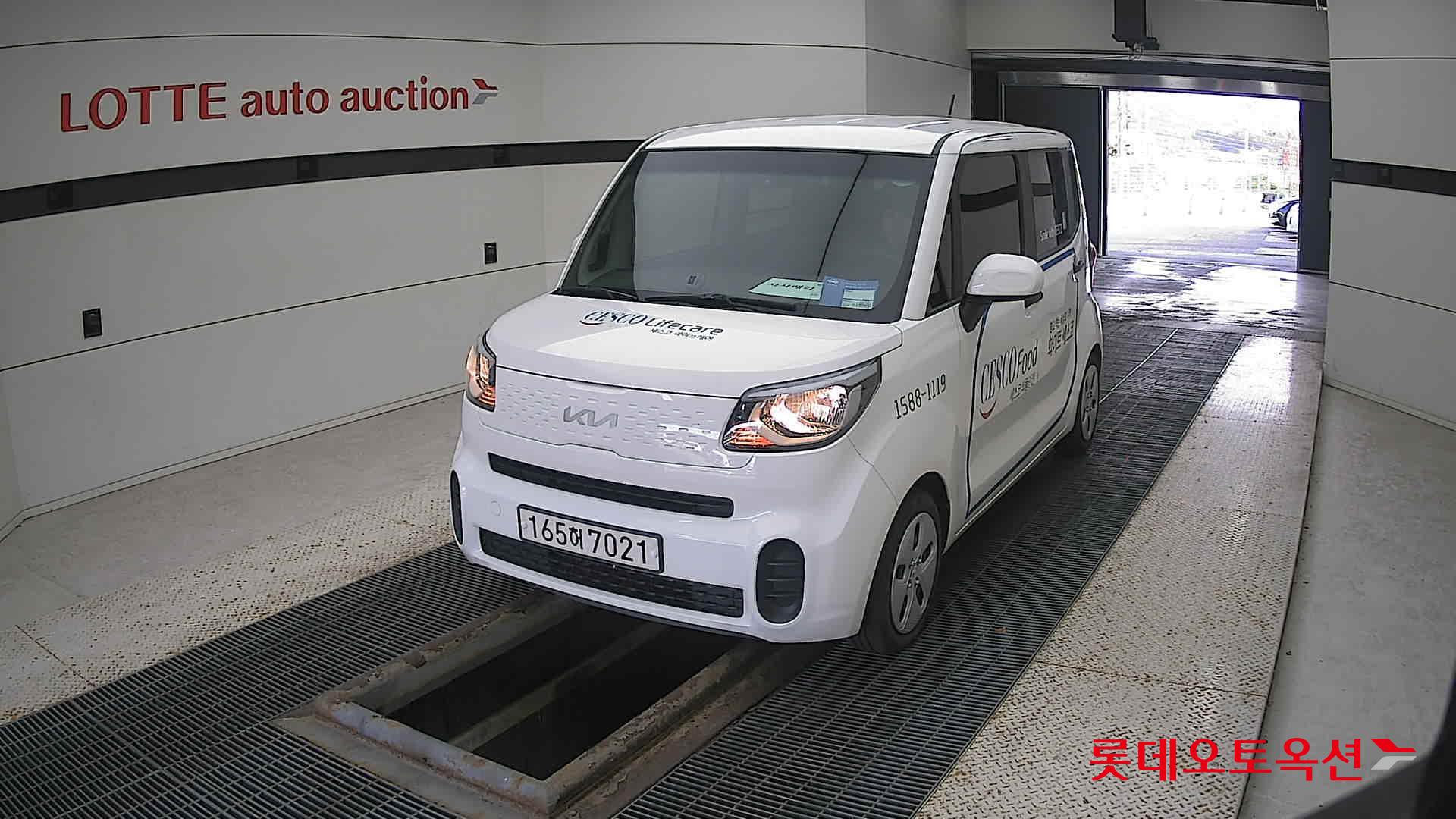 Kia Ray 2022 Clear White из Кореи