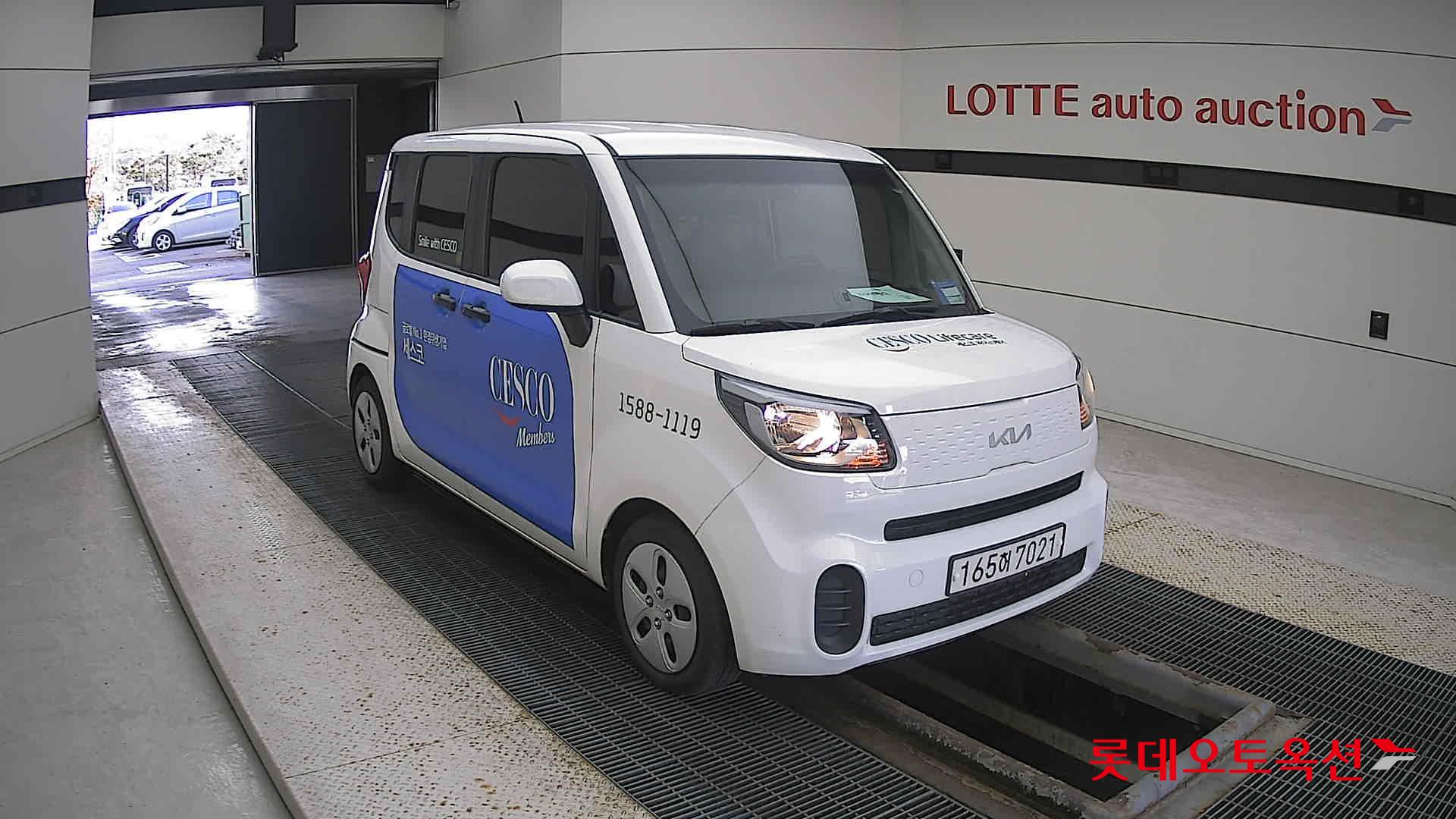 Kia Ray 2022 Clear White из Кореи, фото 2