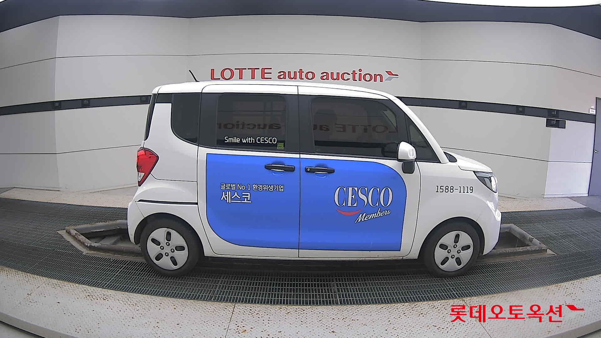 Kia Ray 2022 Clear White из Кореи, фото 3