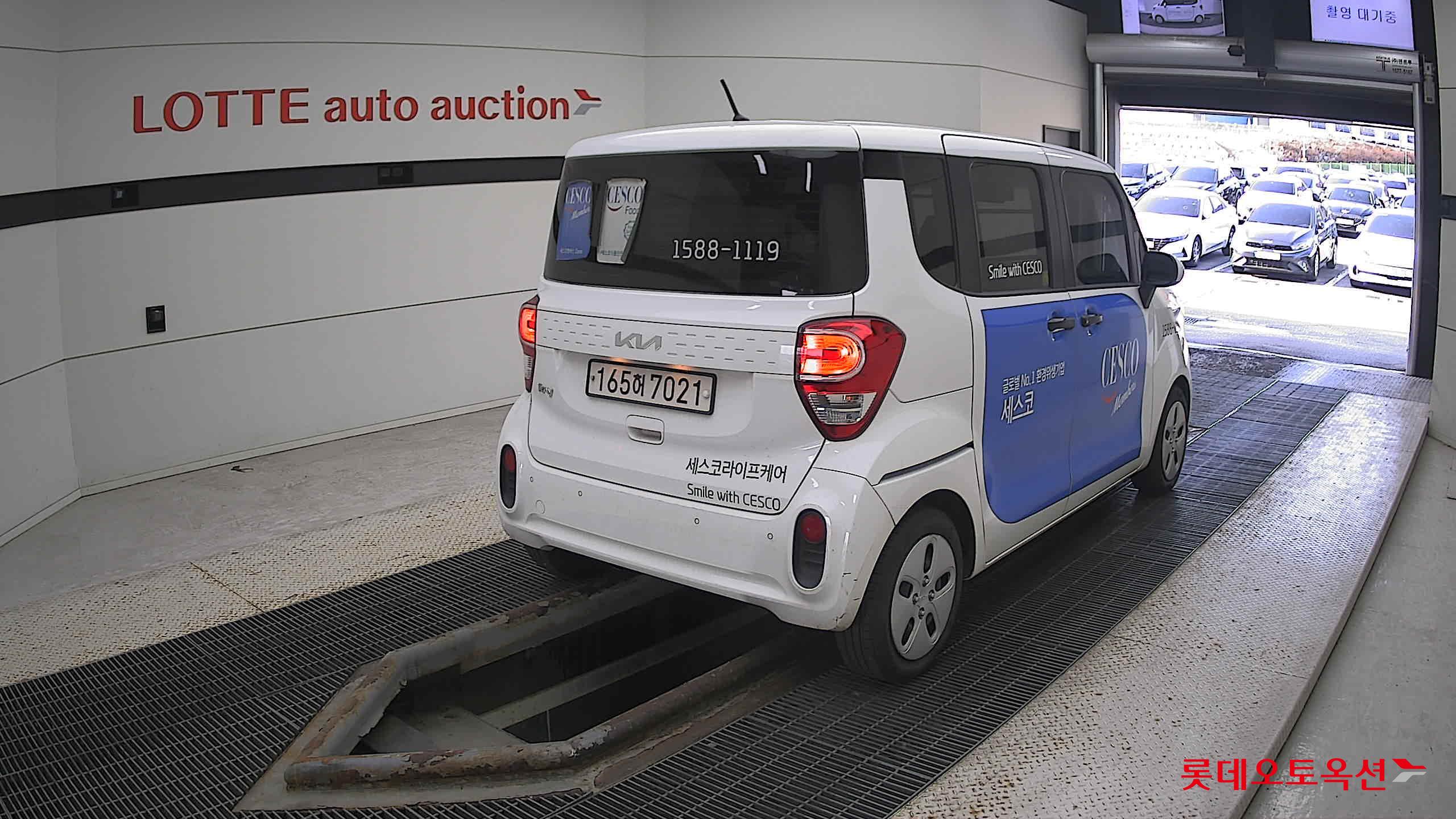 Kia Ray 2022 Clear White из Кореи, фото 4