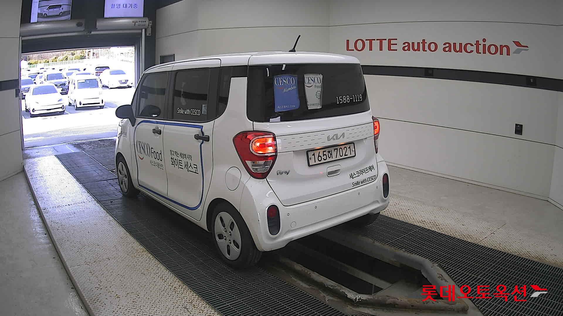 Kia Ray 2022 Clear White из Кореи, фото 6