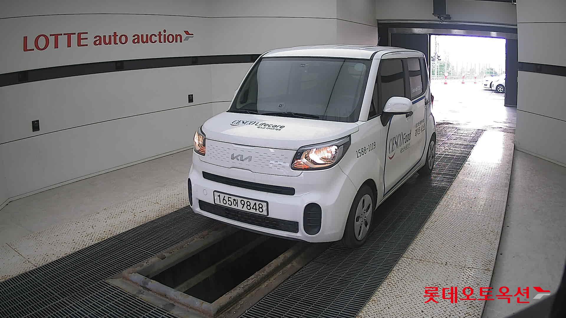 Kia Ray 2022 Clear White из Кореи