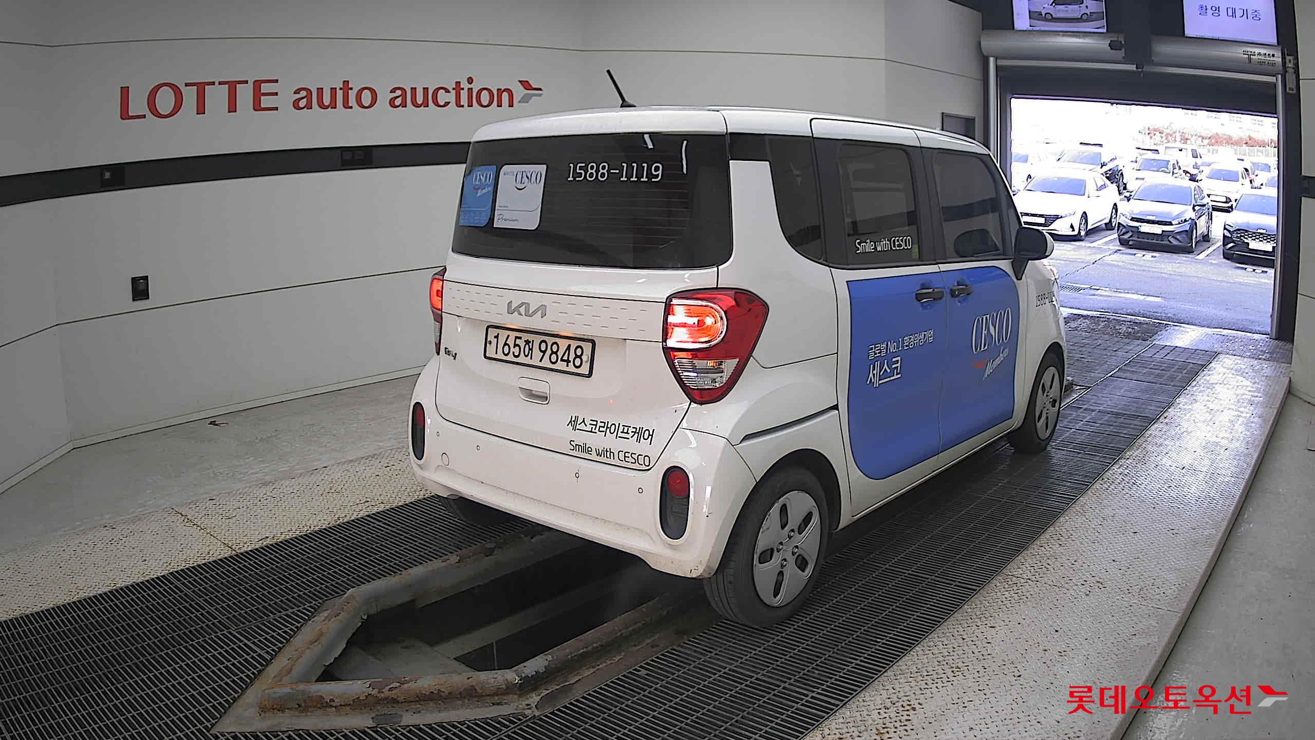 Kia Ray 2022 Clear White из Кореи, фото 4