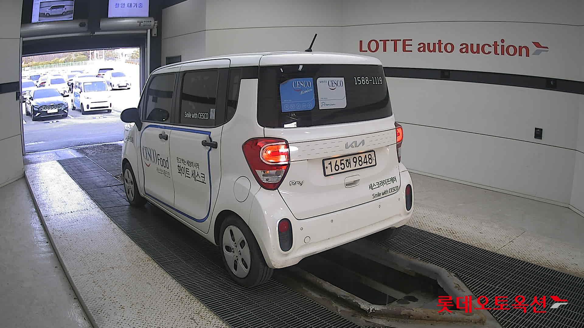 Kia Ray 2022 Clear White из Кореи, фото 6