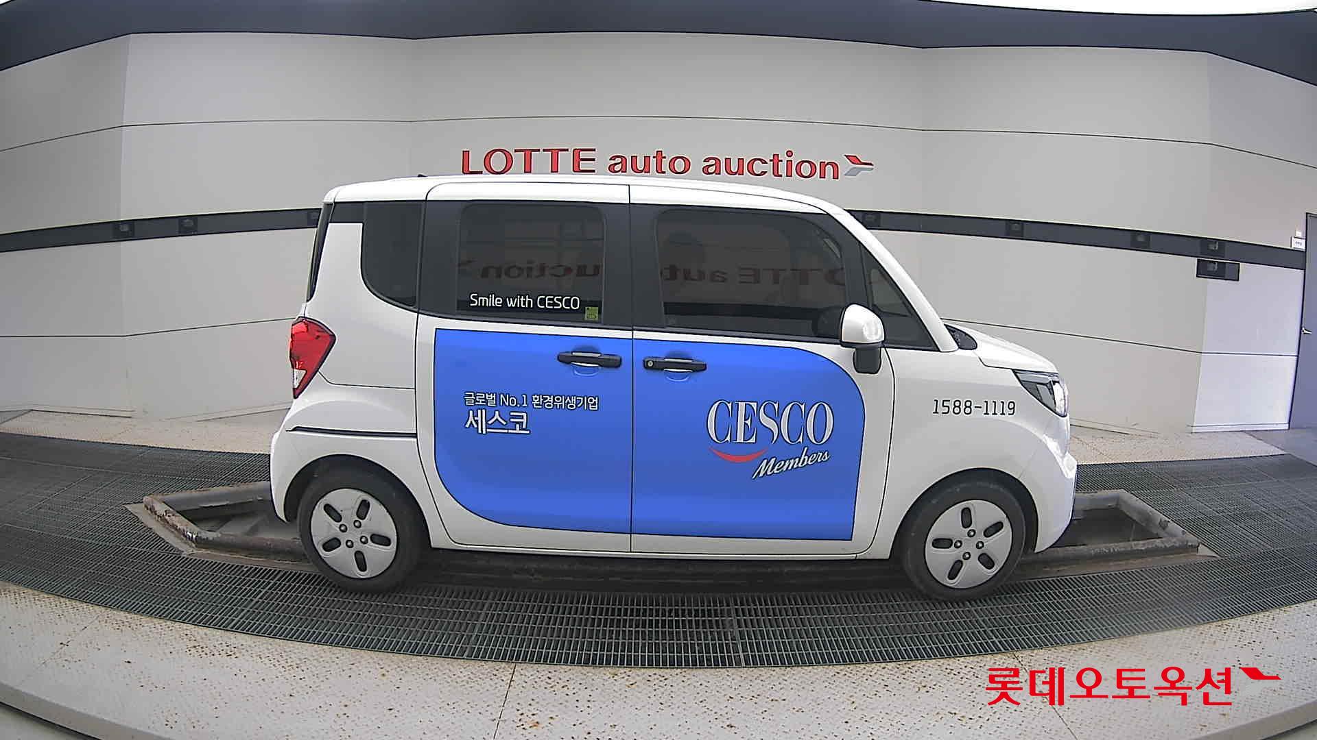 Kia Ray 2022 Clear White из Кореи, фото 3