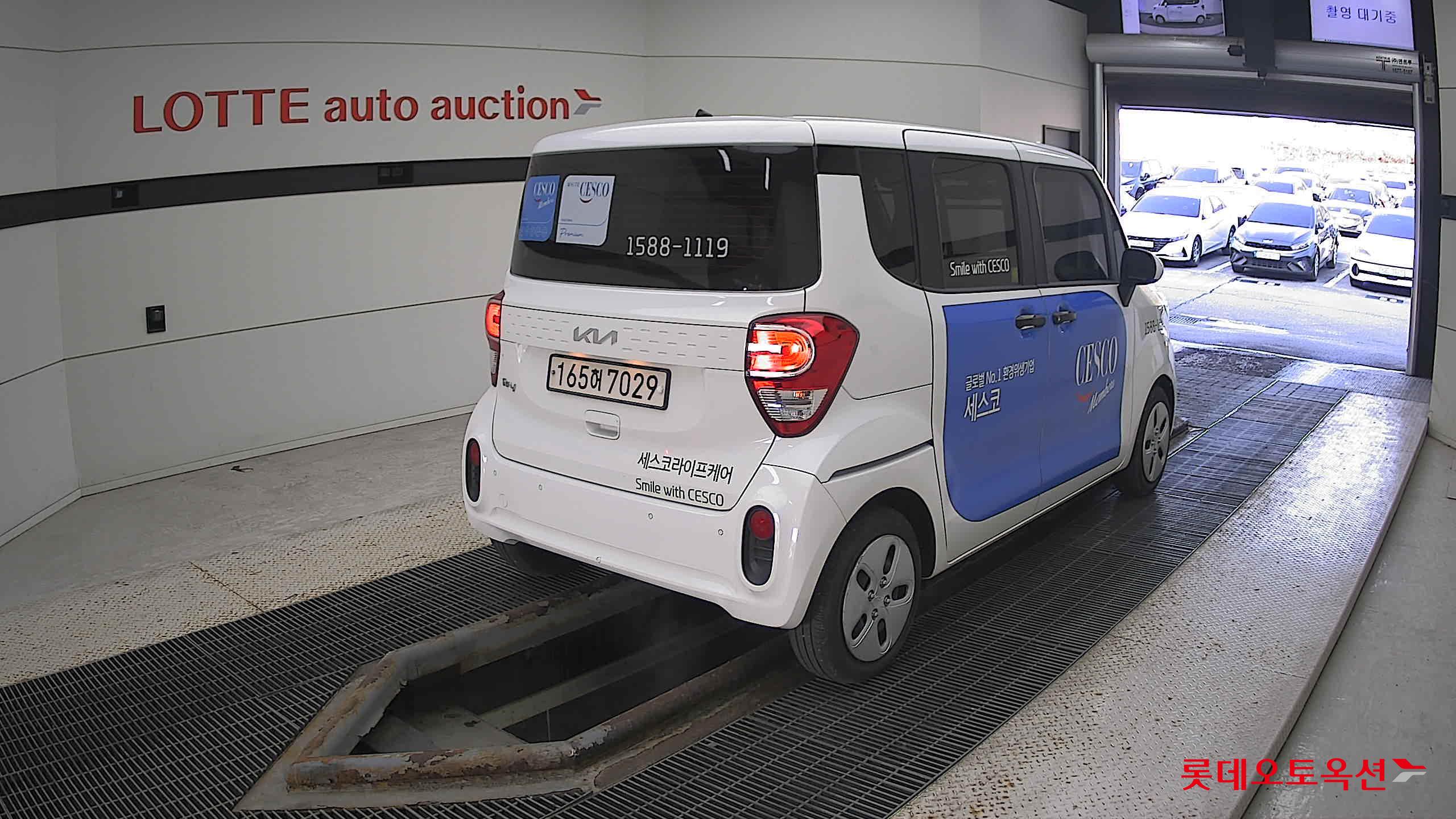 Kia Ray 2022 Clear White из Кореи, фото 4