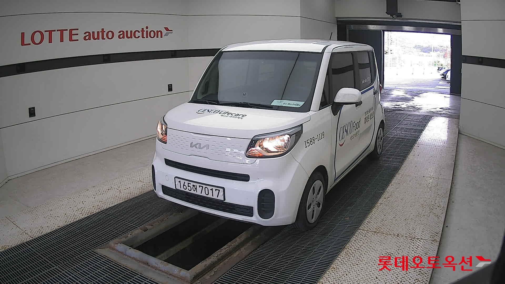 Kia Ray 2022 Clear White из Кореи