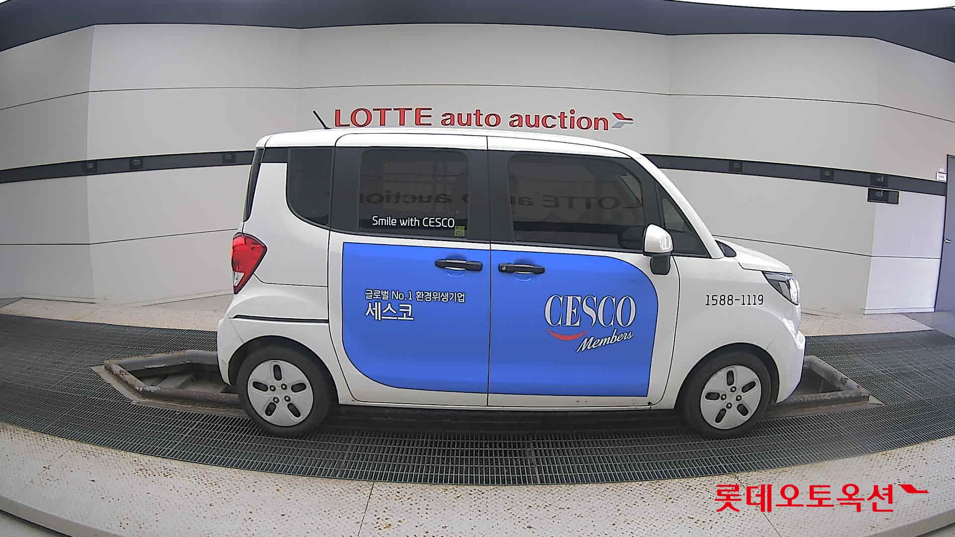 Kia Ray 2022 Clear White из Кореи, фото 3