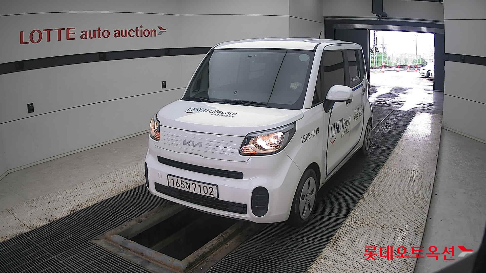 Kia Ray 2022 Clear White из Кореи