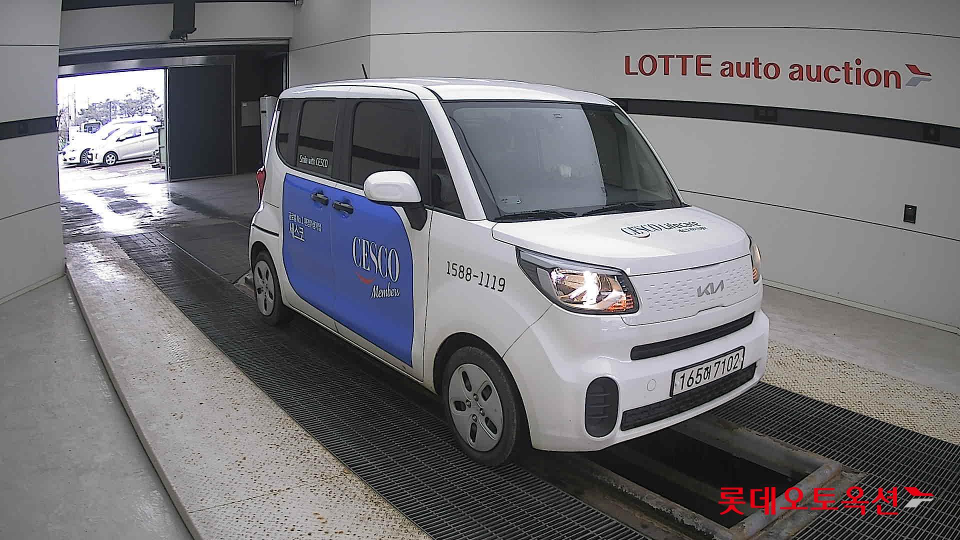 Kia Ray 2022 Clear White из Кореи, фото 2